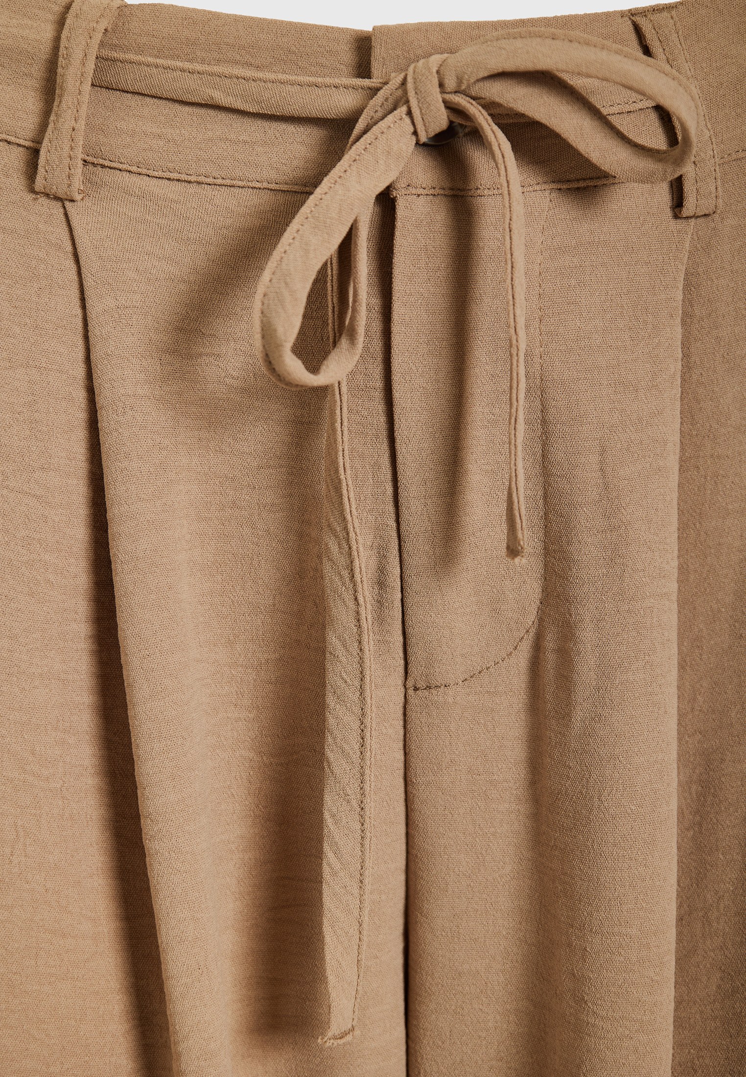 Women's Trousers Funky Buddha Beige