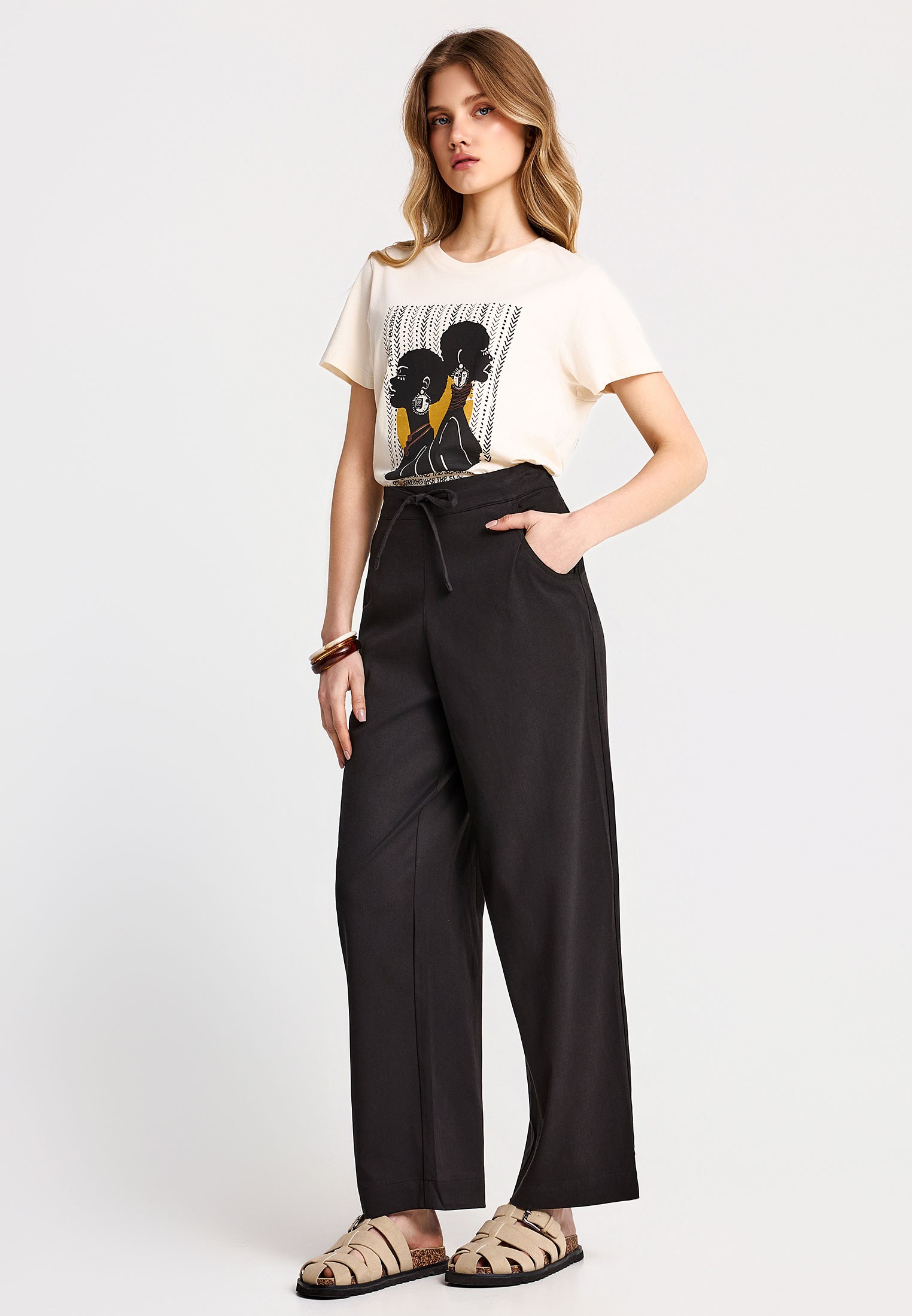 Women's Shirts Funky Buddha White