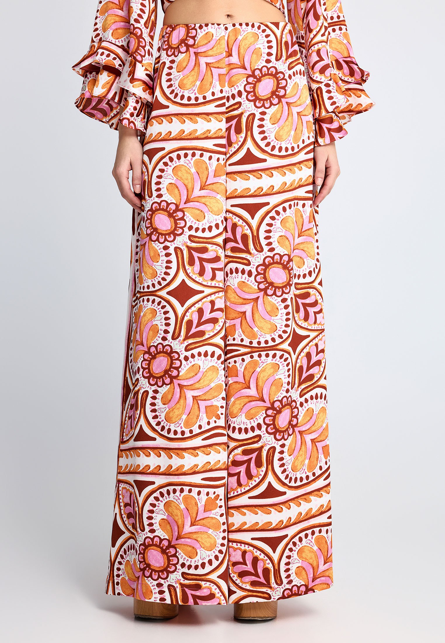 Women's Trousers Funky Buddha Blue