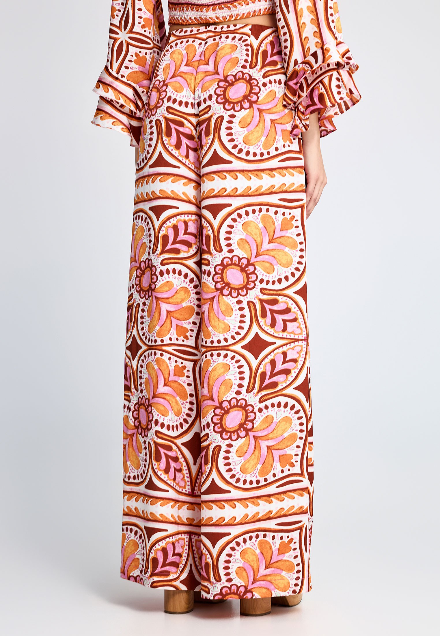 Women's Trousers Funky Buddha Gray