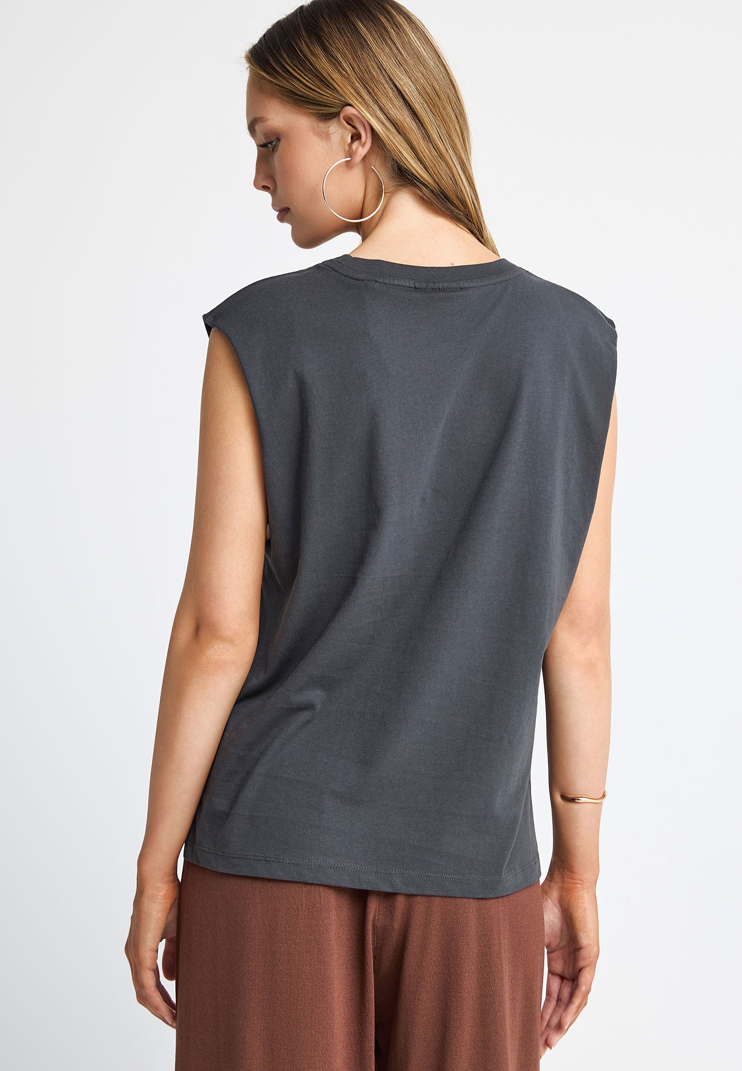 Women's Shirts Funky Buddha Gray