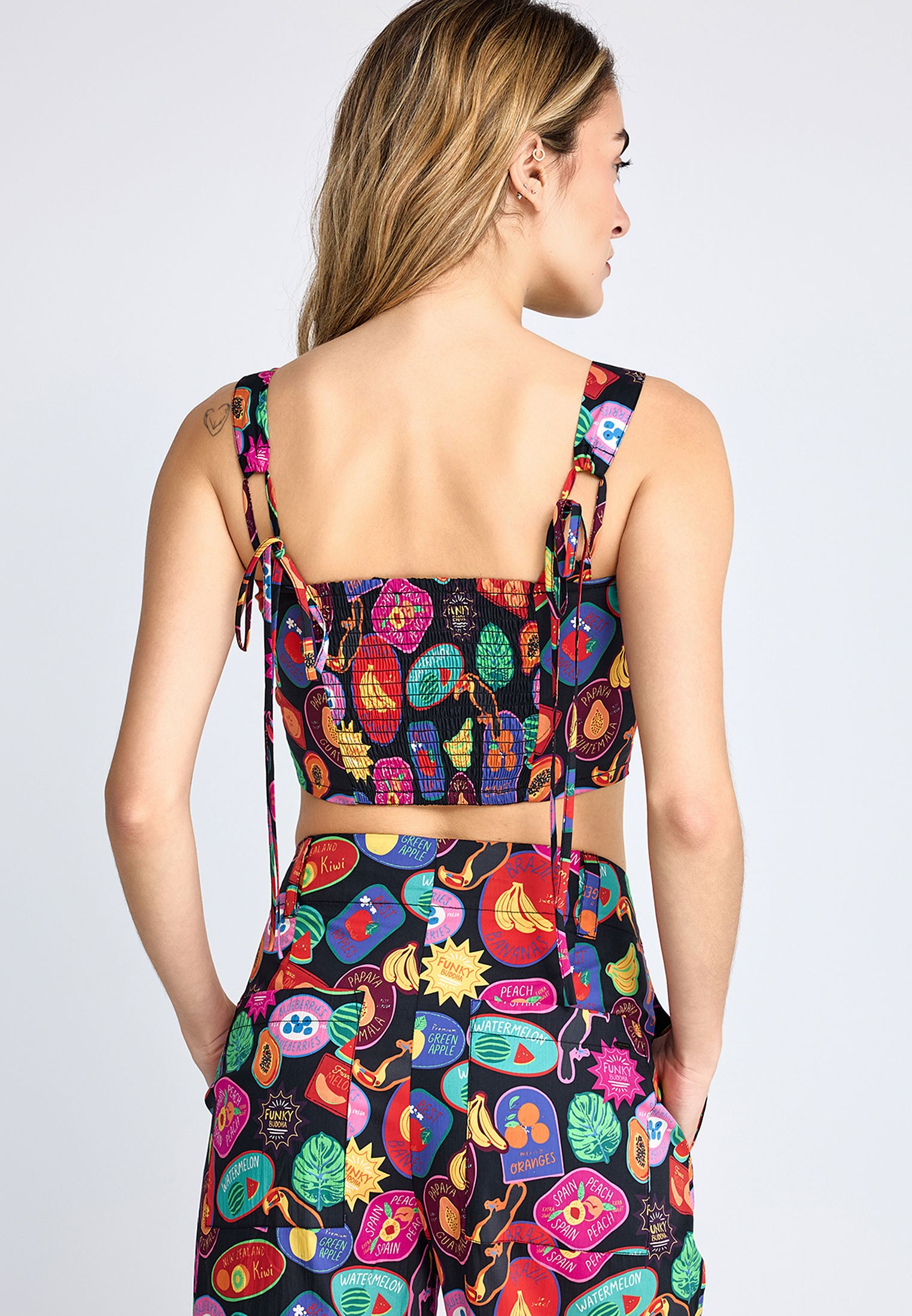 Women's Blouses Funky Buddha Multicolor