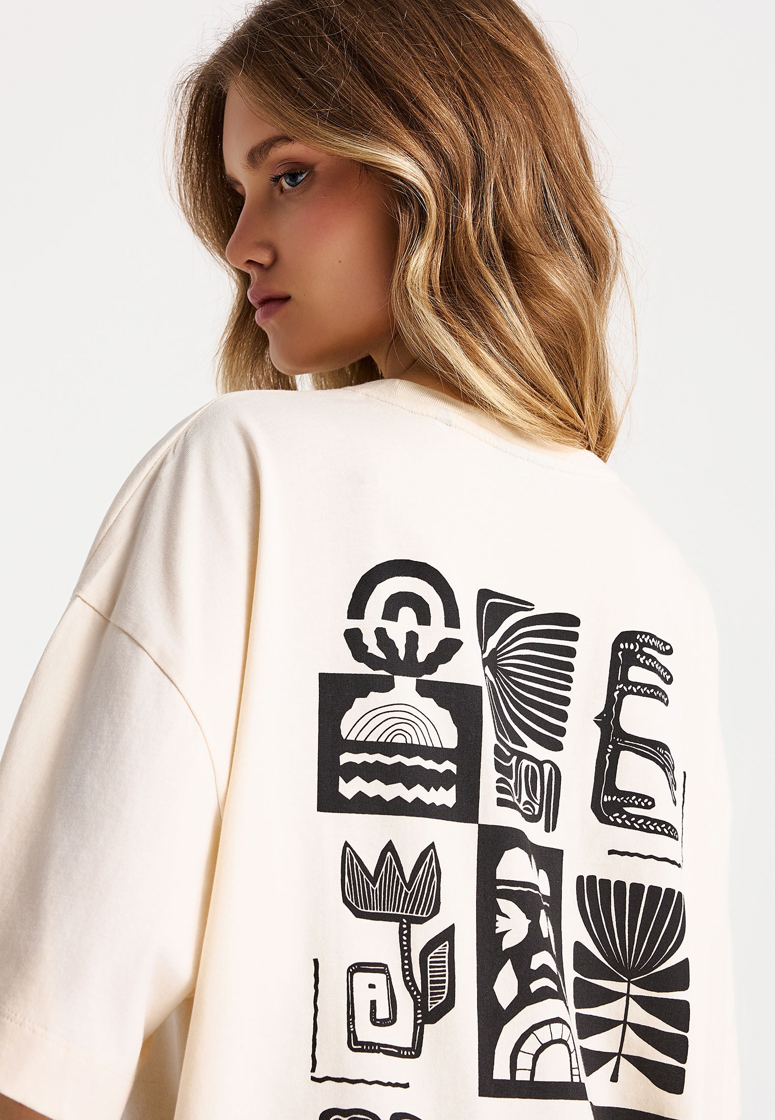 Women's Shirts Funky Buddha White