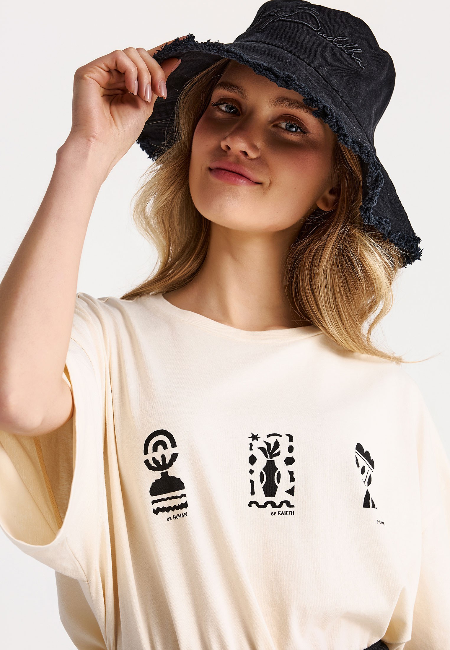 Women's Shirts Funky Buddha White