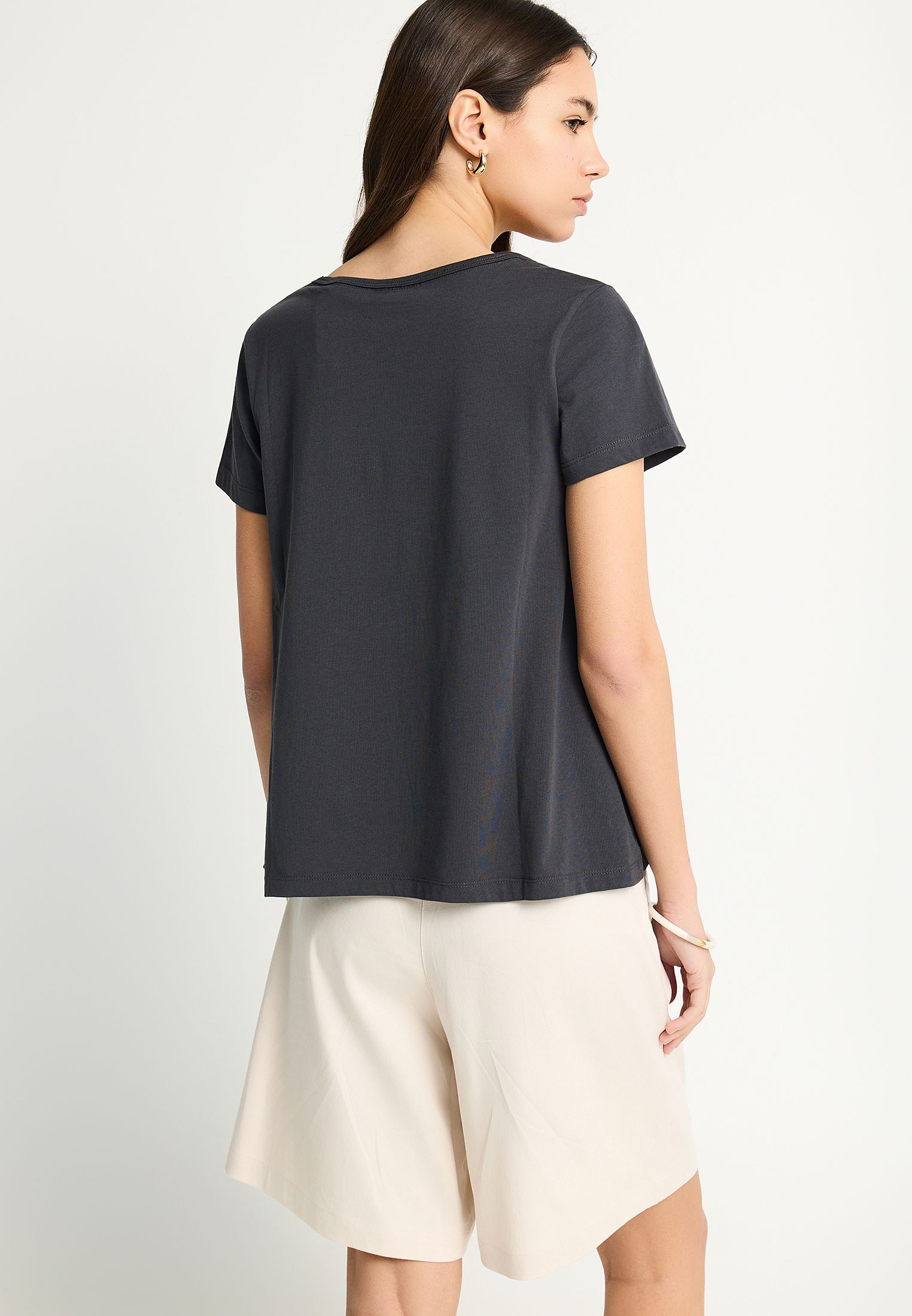 Women's Shirts Funky Buddha Gray