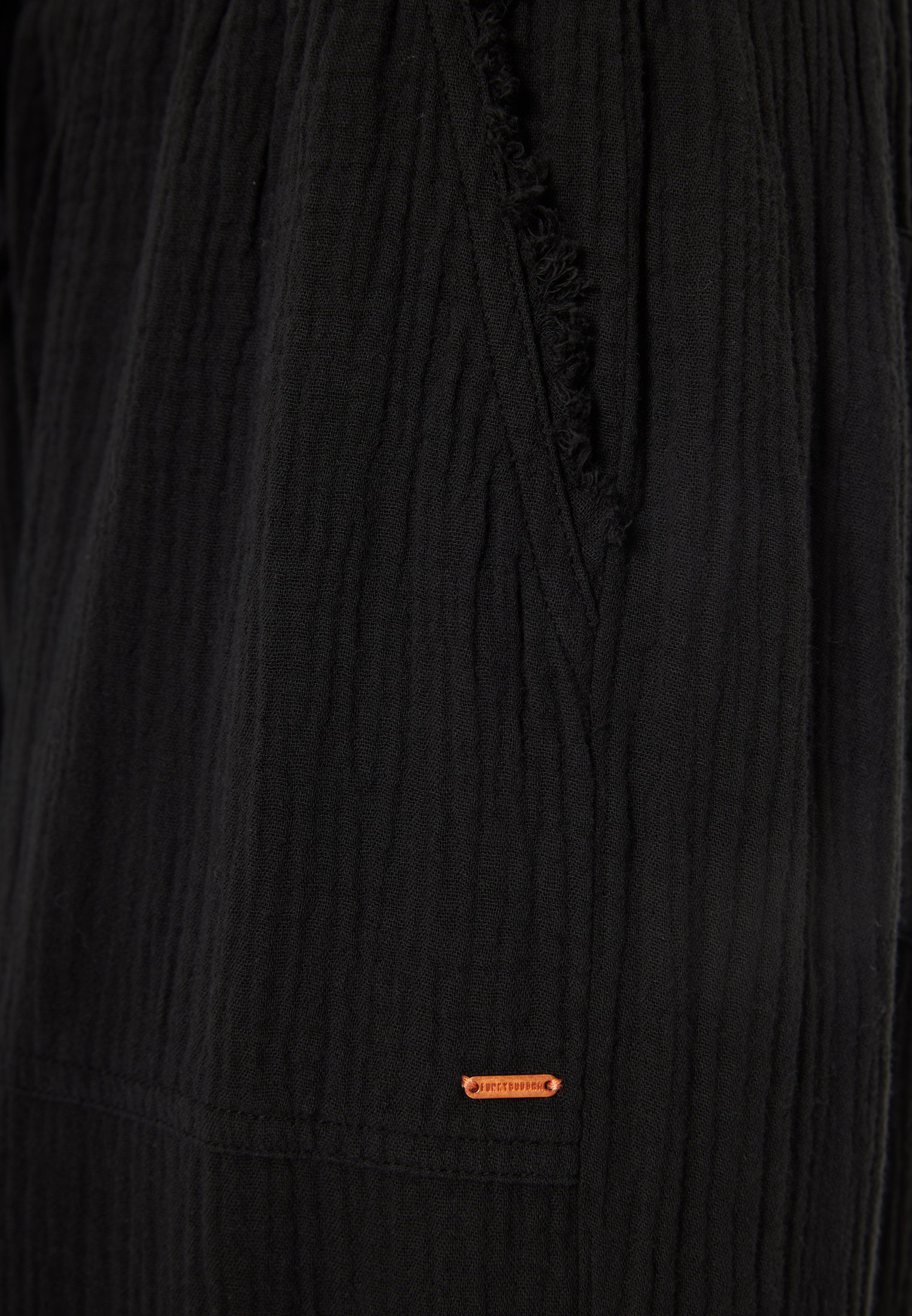 Women's Trousers Funky Buddha Black