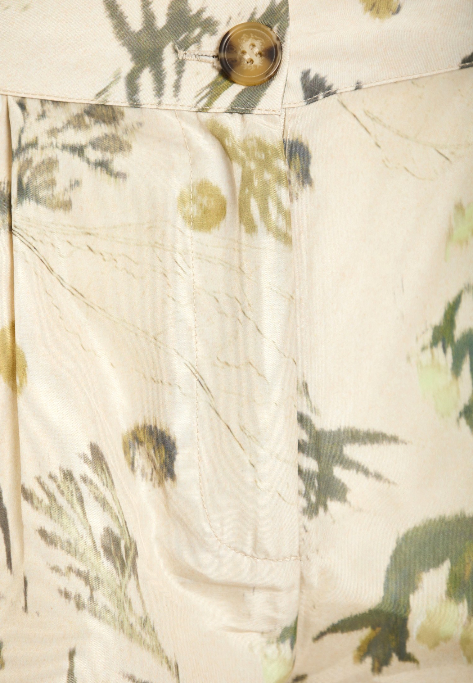 Women's Cargo Pants Funky Buddha White