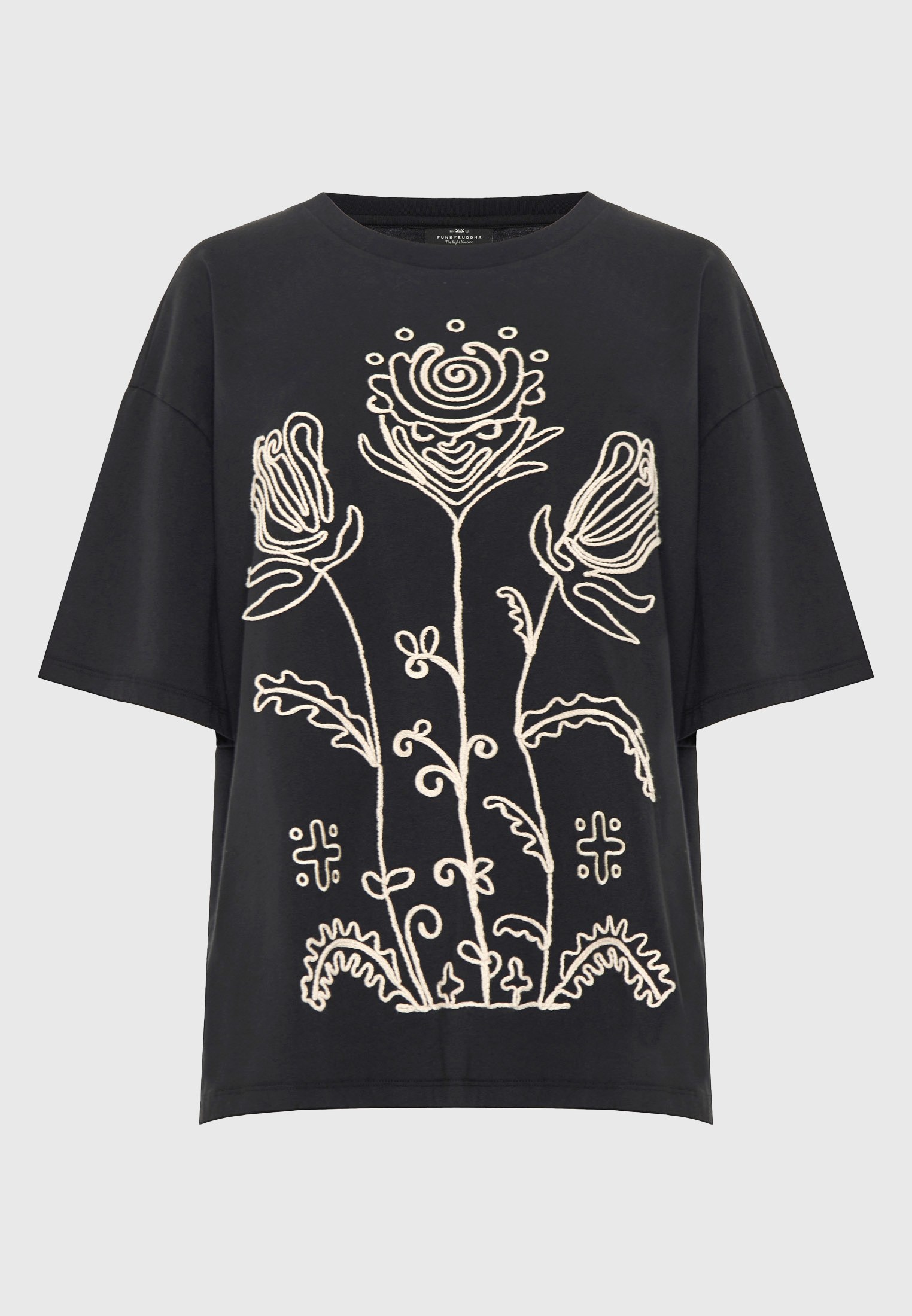 Women's Shirts Funky Buddha Black