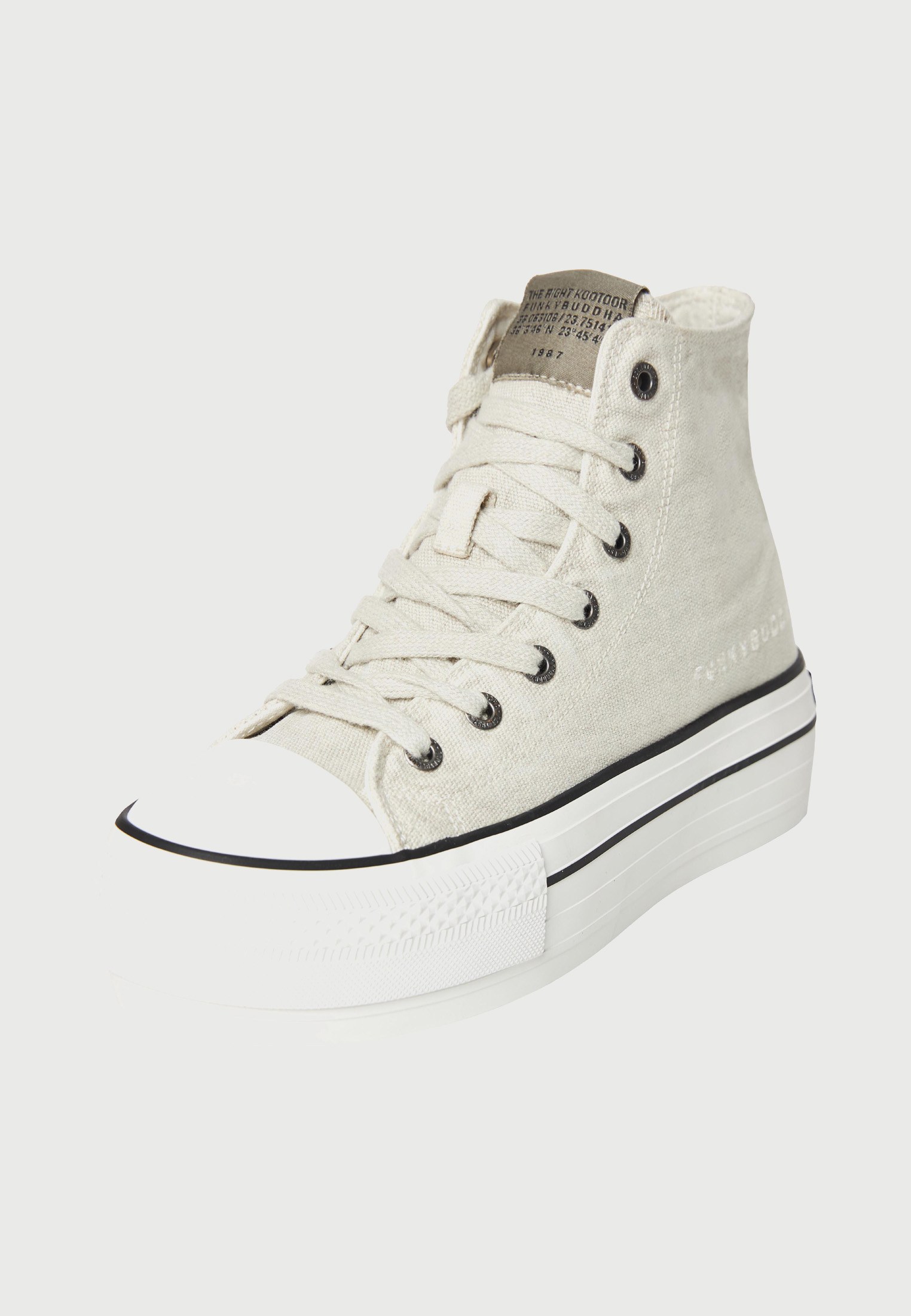 Women's Sneakers Funky Buddha White