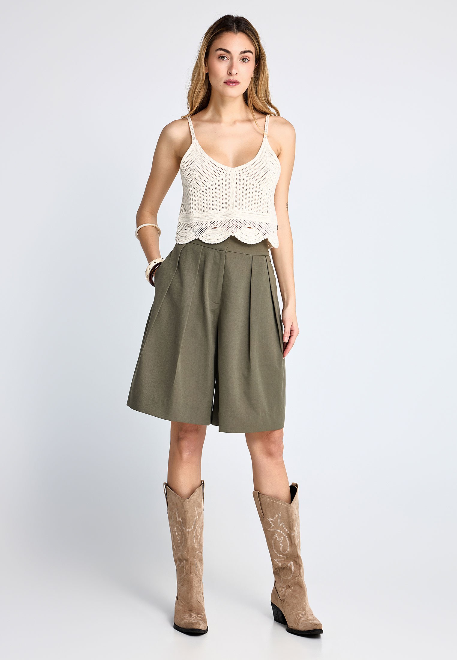 Women's Blouses Funky Buddha White