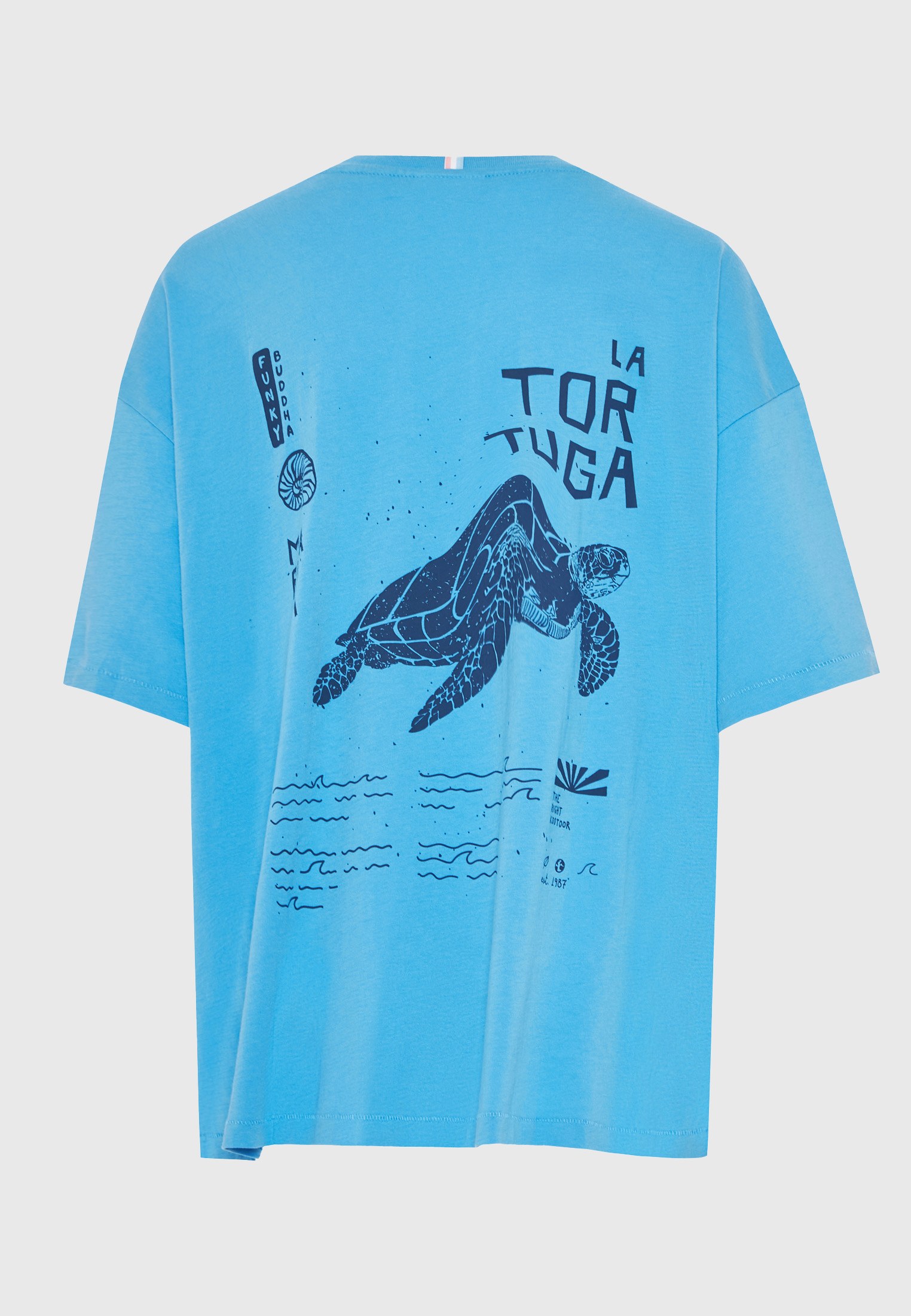 Women's Shirts Funky Buddha Blue