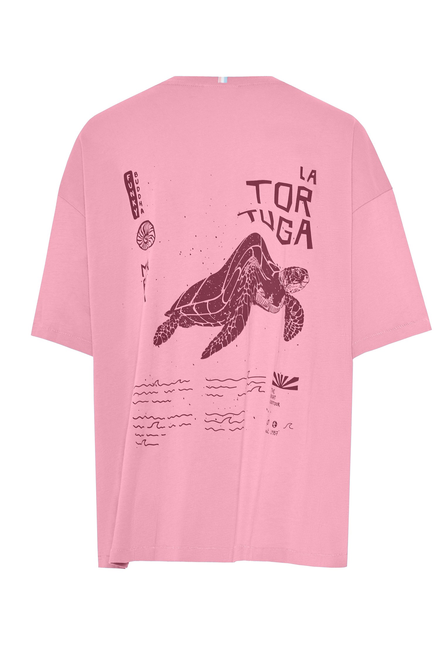 Γυναικείο t-shirt με τύπωμα στην πλάτη