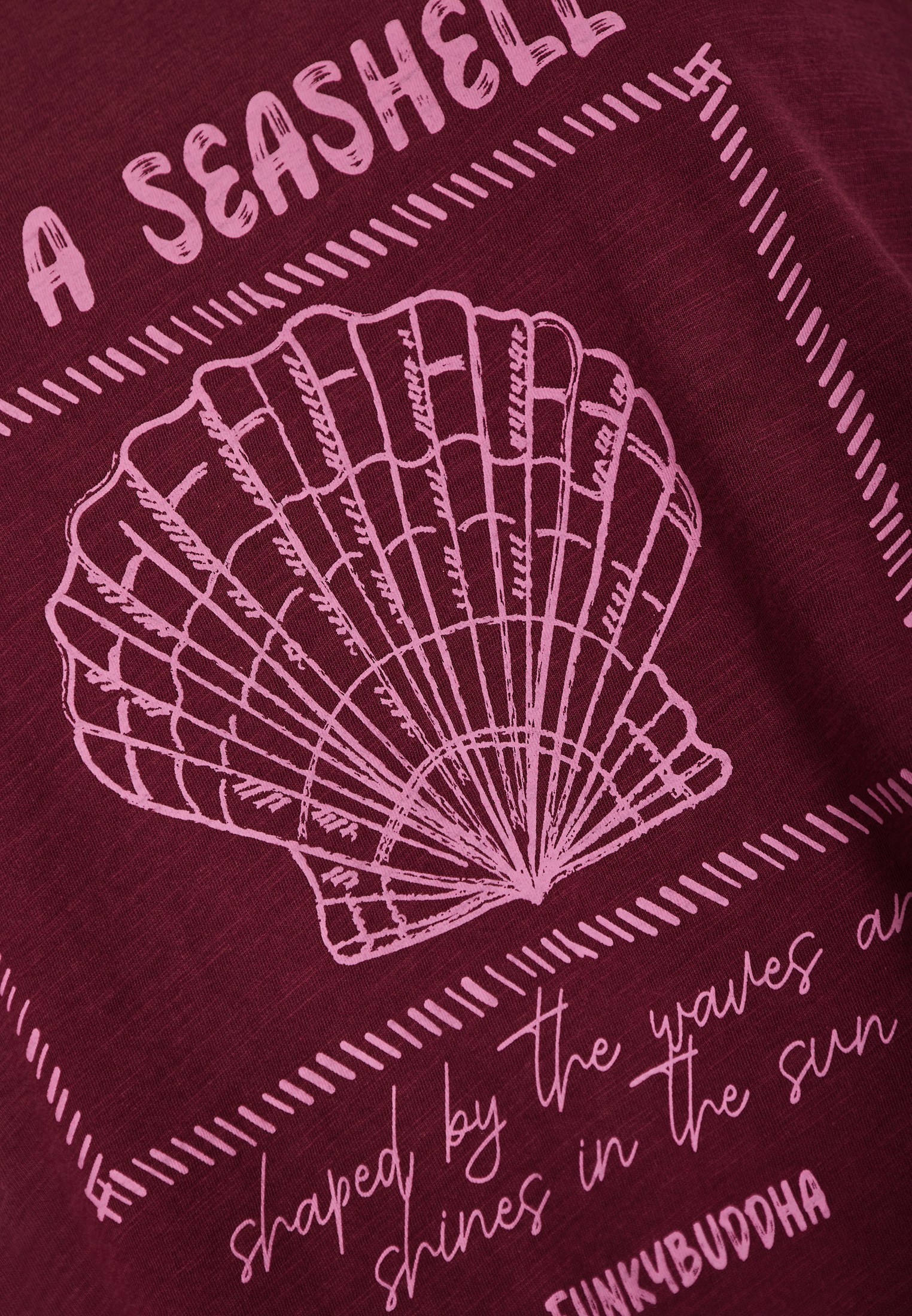 Women's Shirts Funky Buddha Bordeaux