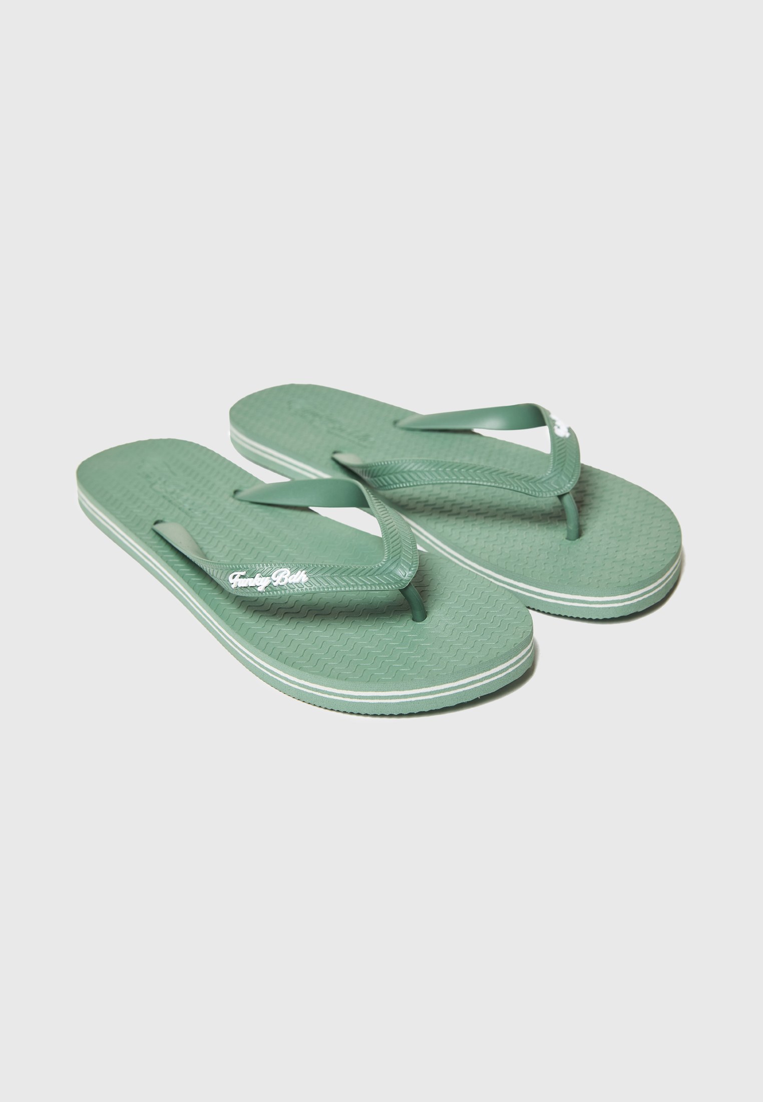 Women's Flip Flops Funky Buddha Green