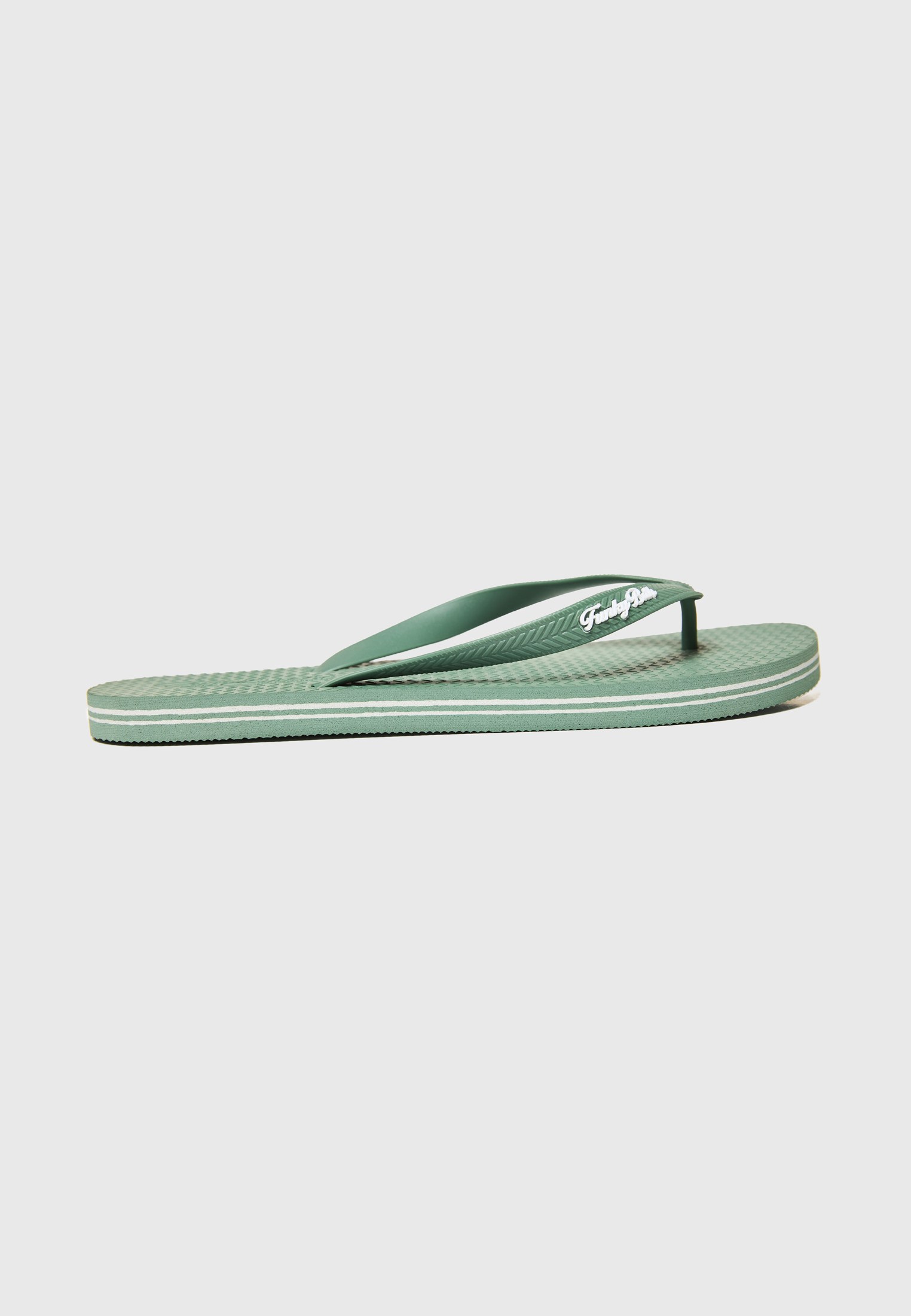 Women's Flip Flops Funky Buddha Green