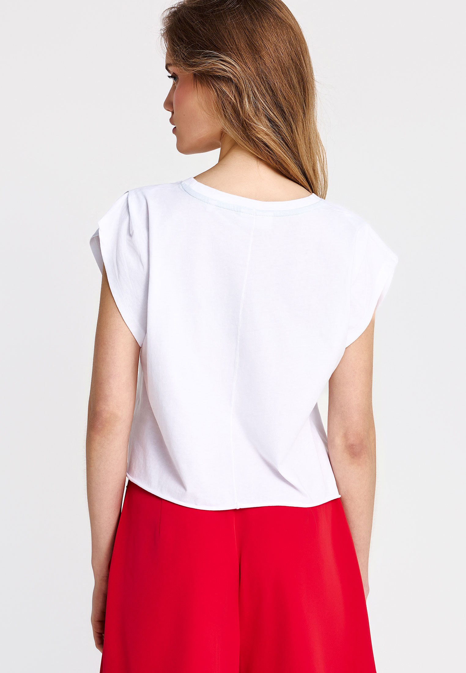 Women's Shirts Funky Buddha White