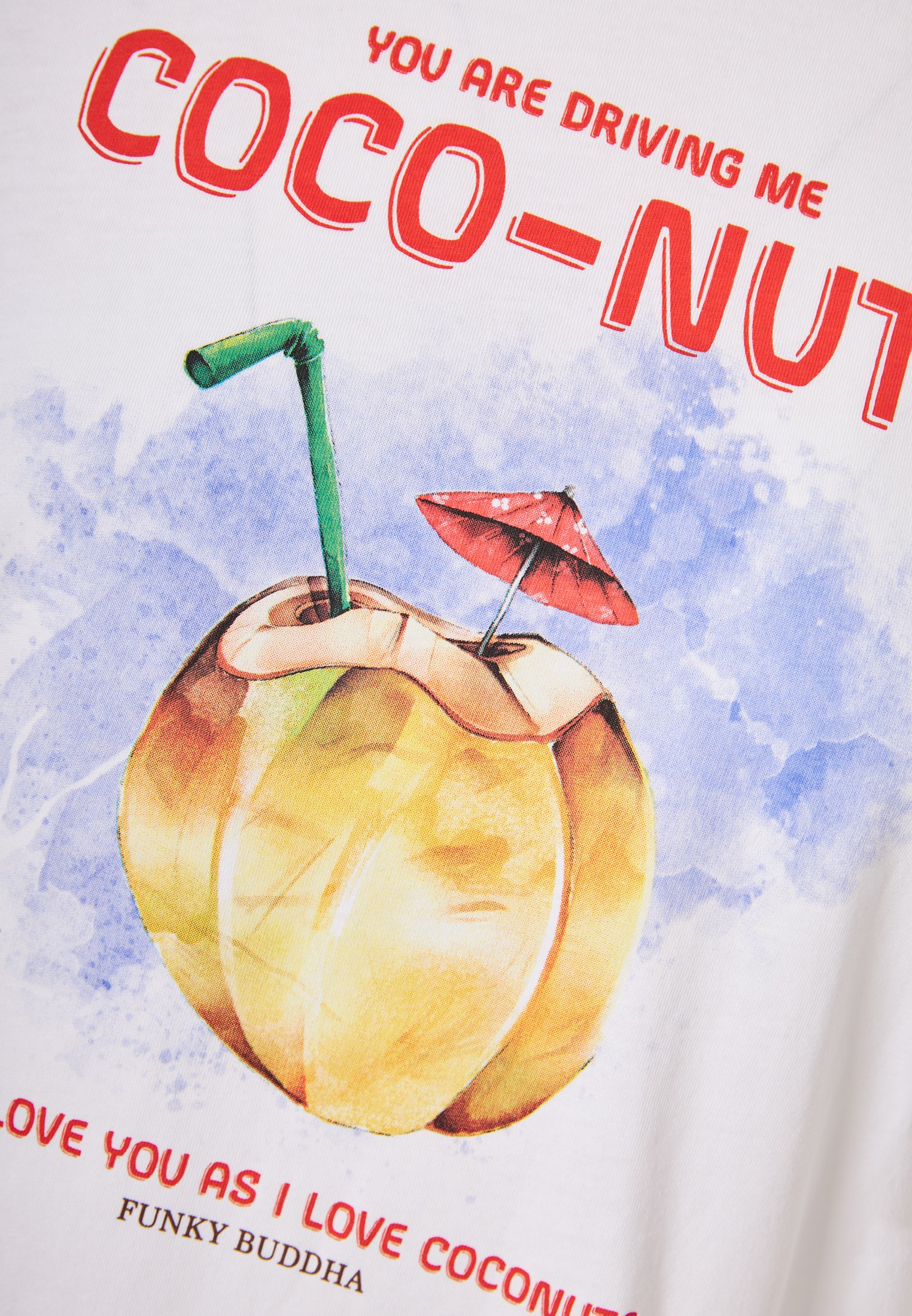 Women's Shirts Funky Buddha White