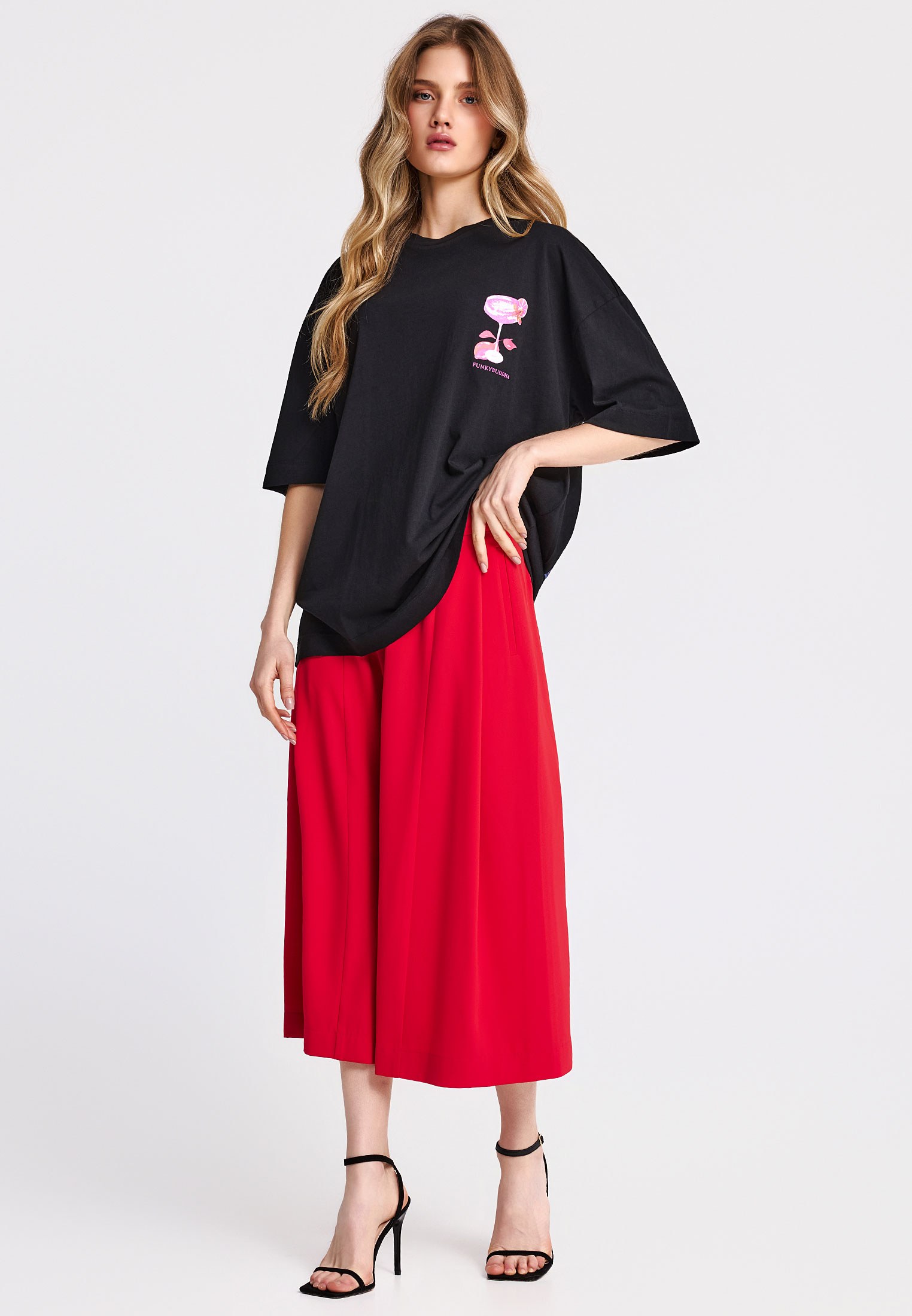 Women's Shirts Funky Buddha Black