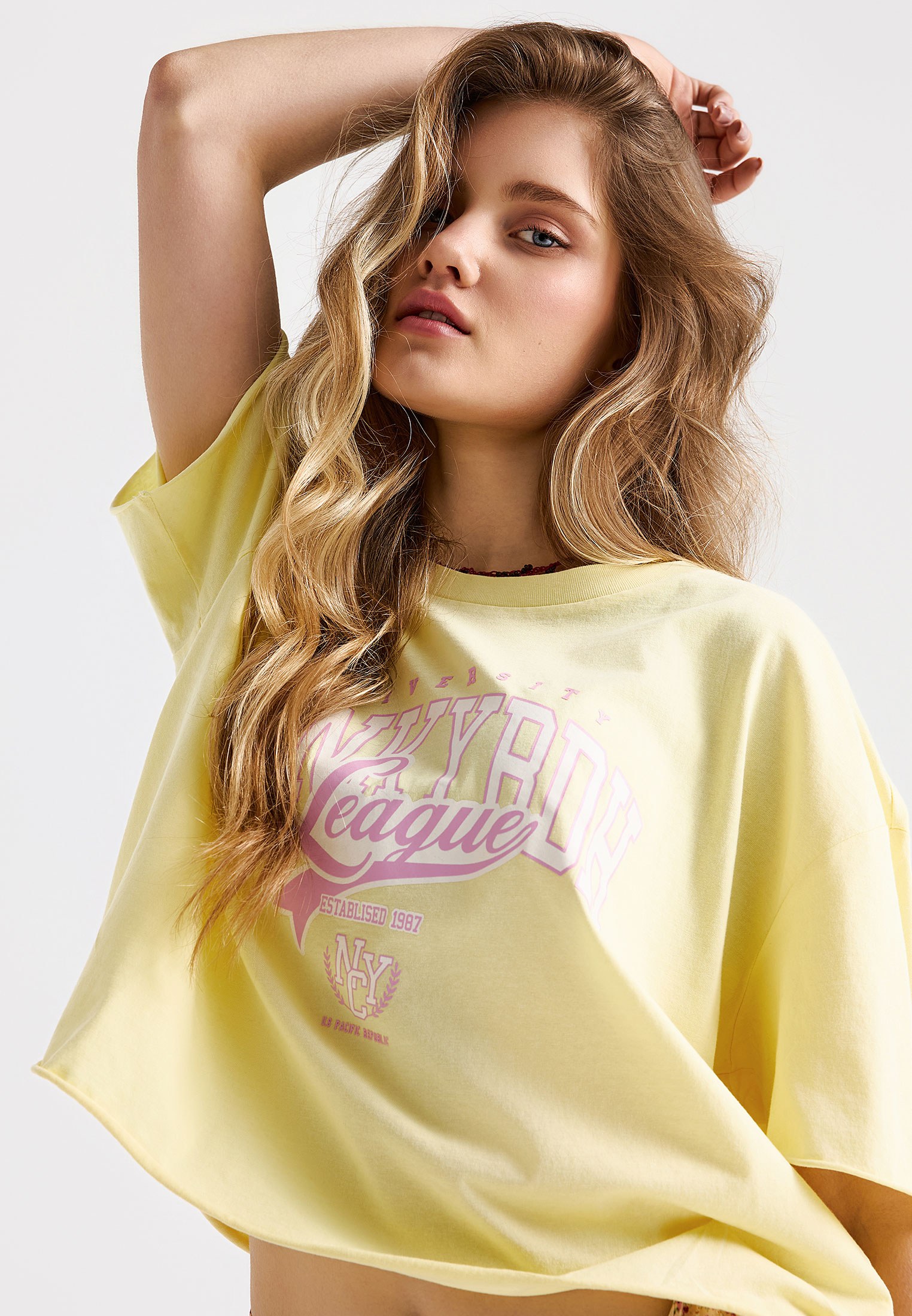 Women's Shirts Funky Buddha Yellow
