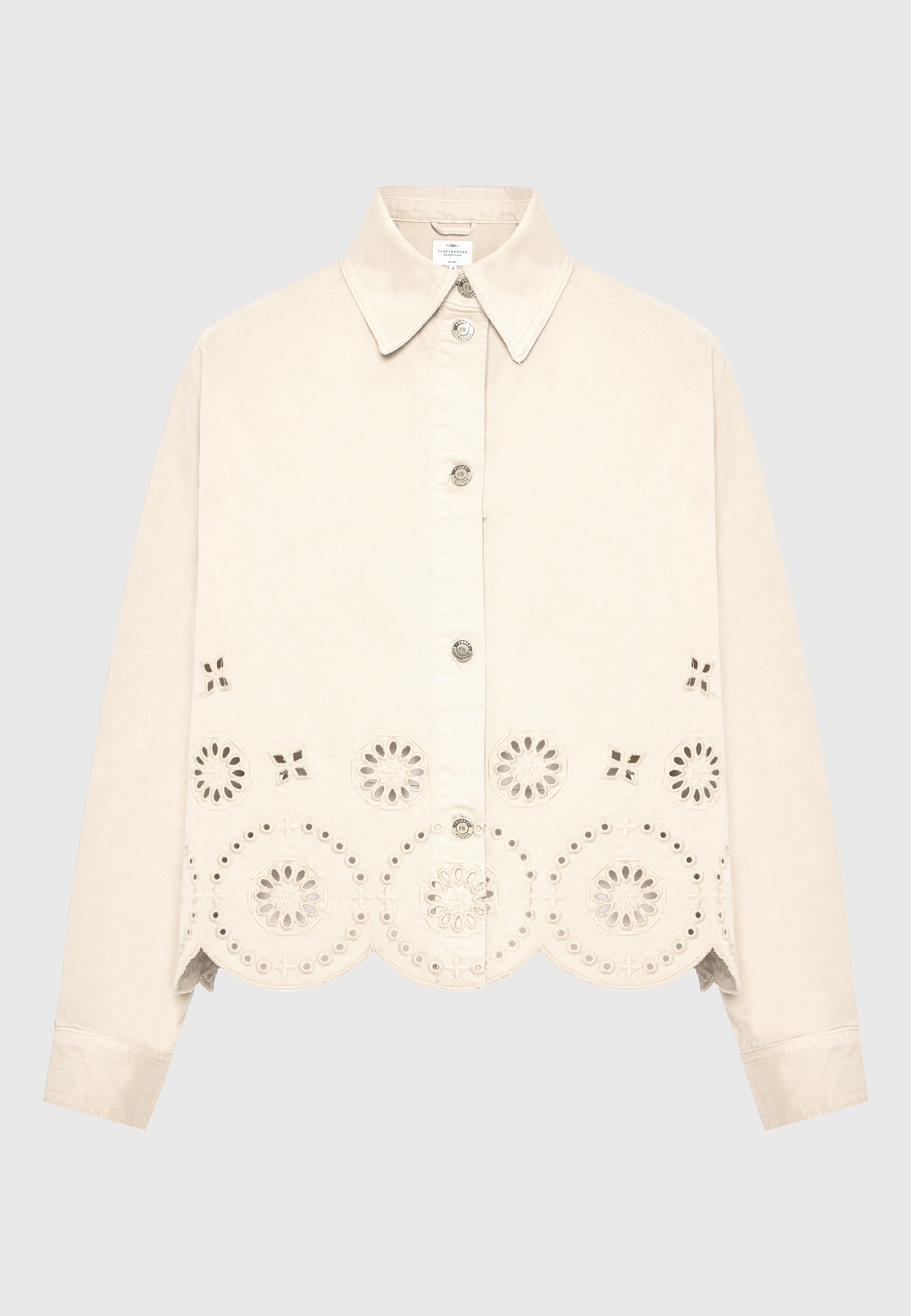 Women's Jackets Funky Buddha White