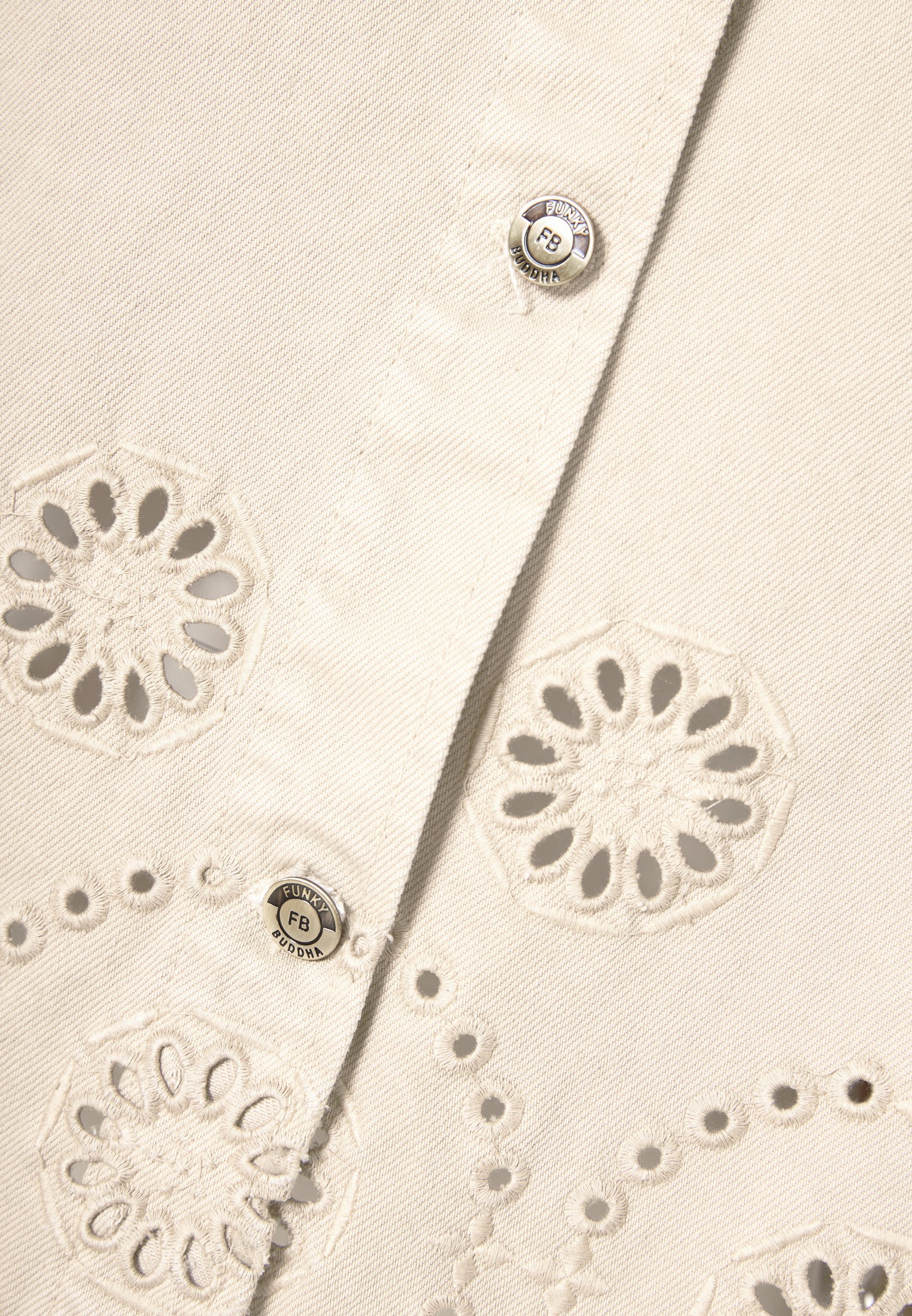 Women's Jackets Funky Buddha White