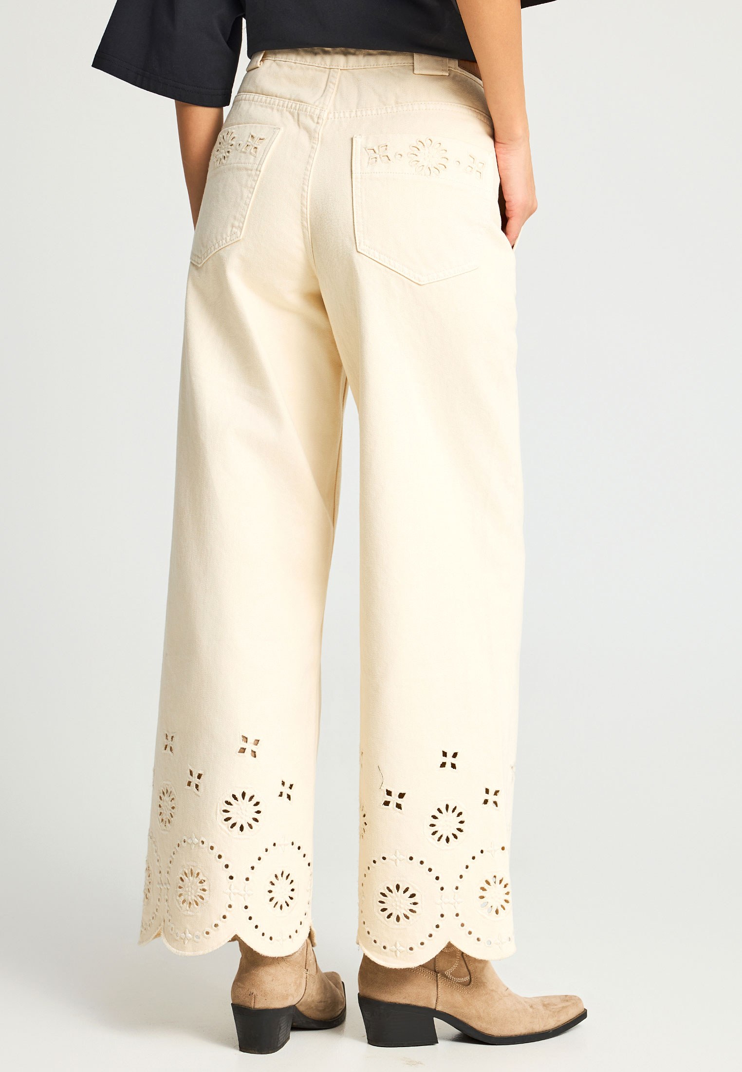 Women's Jeans Funky Buddha White