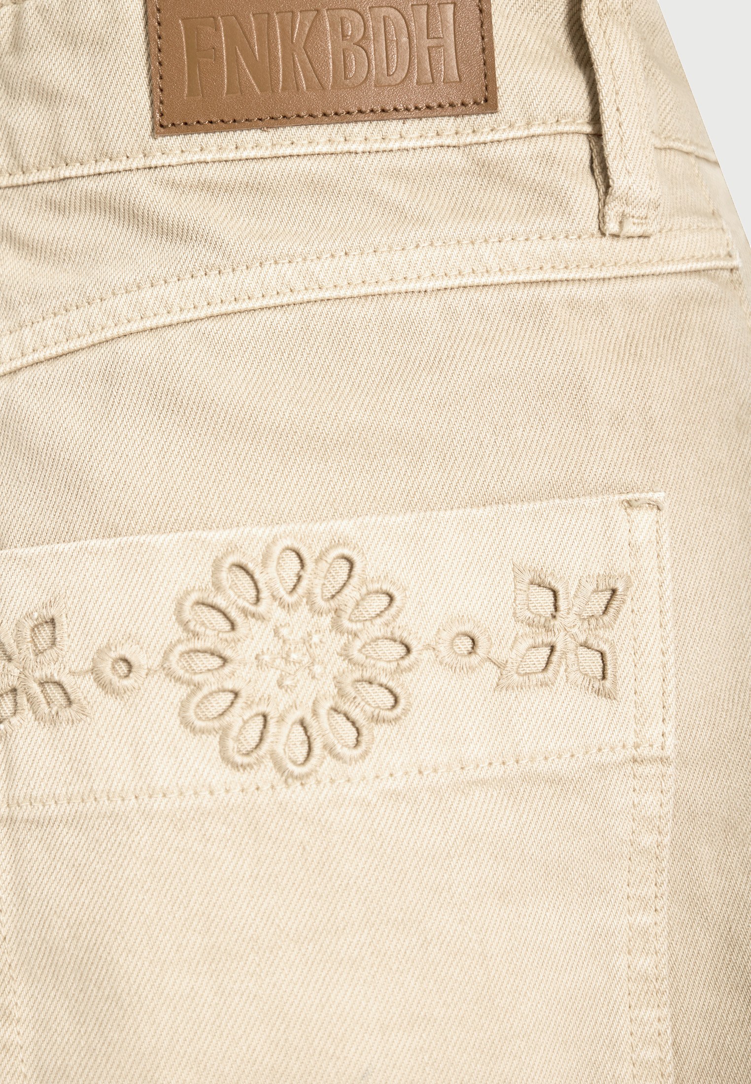 Women's Jeans Funky Buddha White