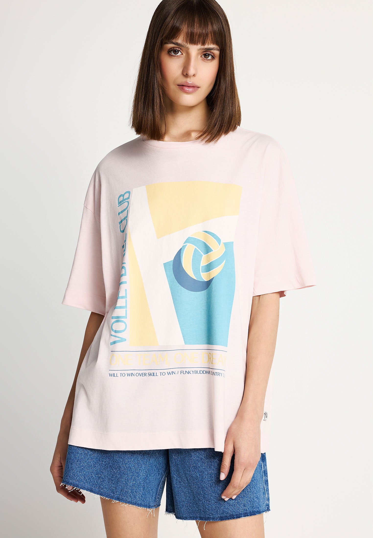 Γυναικείο βαμβακερό t-shirt με τύπωμα
