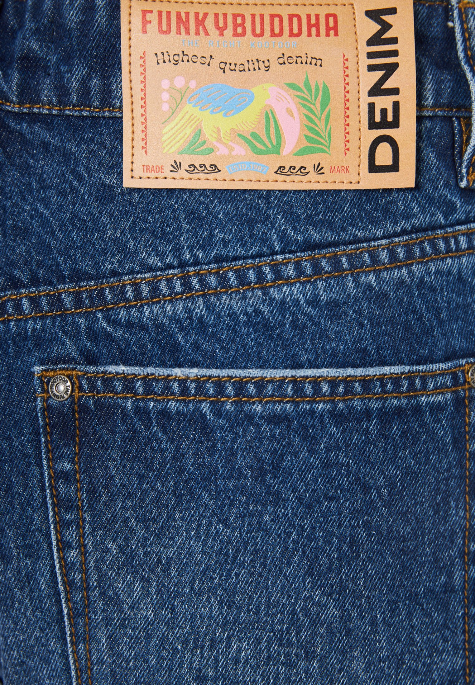 Women's Jeans Funky Buddha Blue