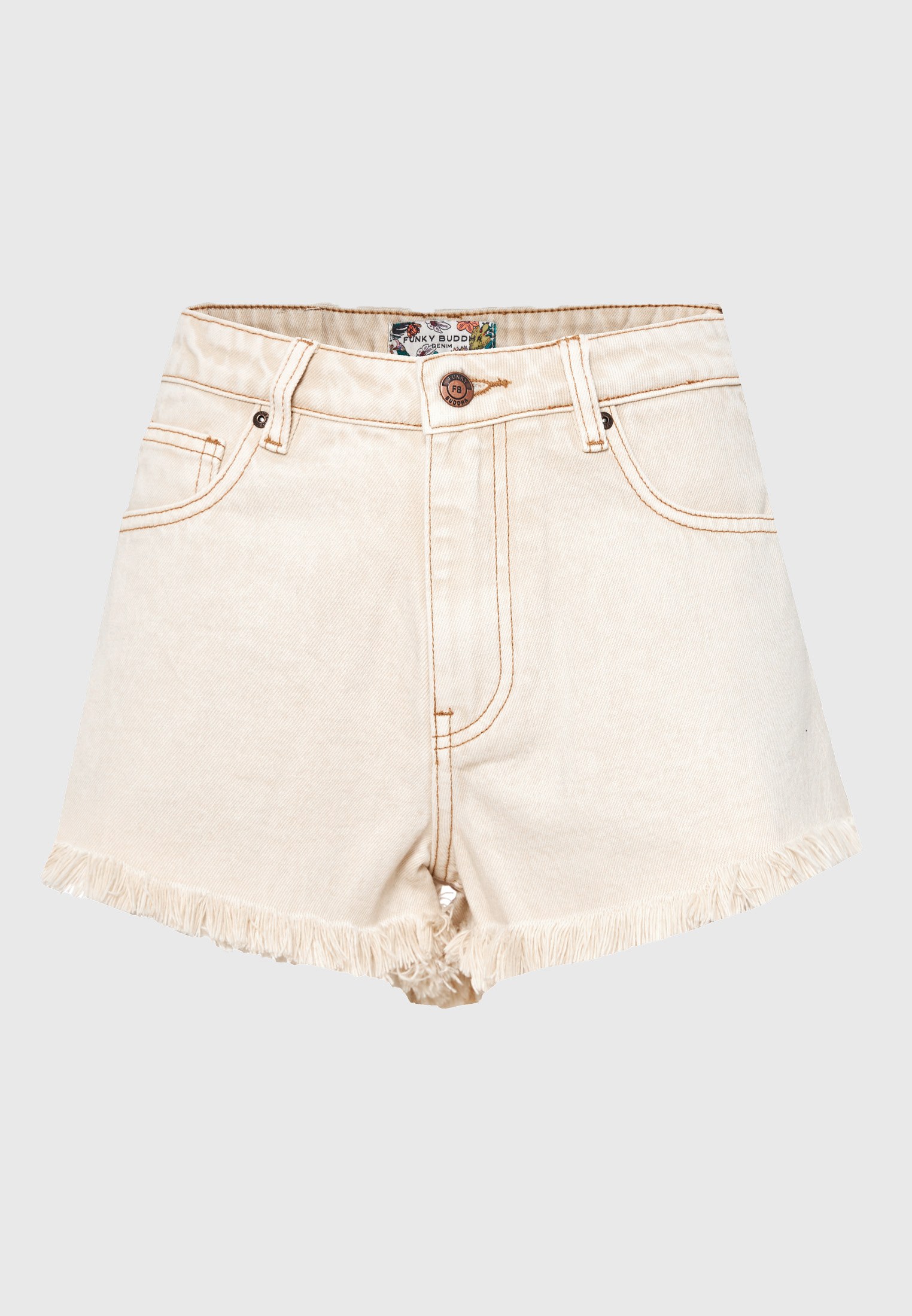 Women's Jeans Funky Buddha White