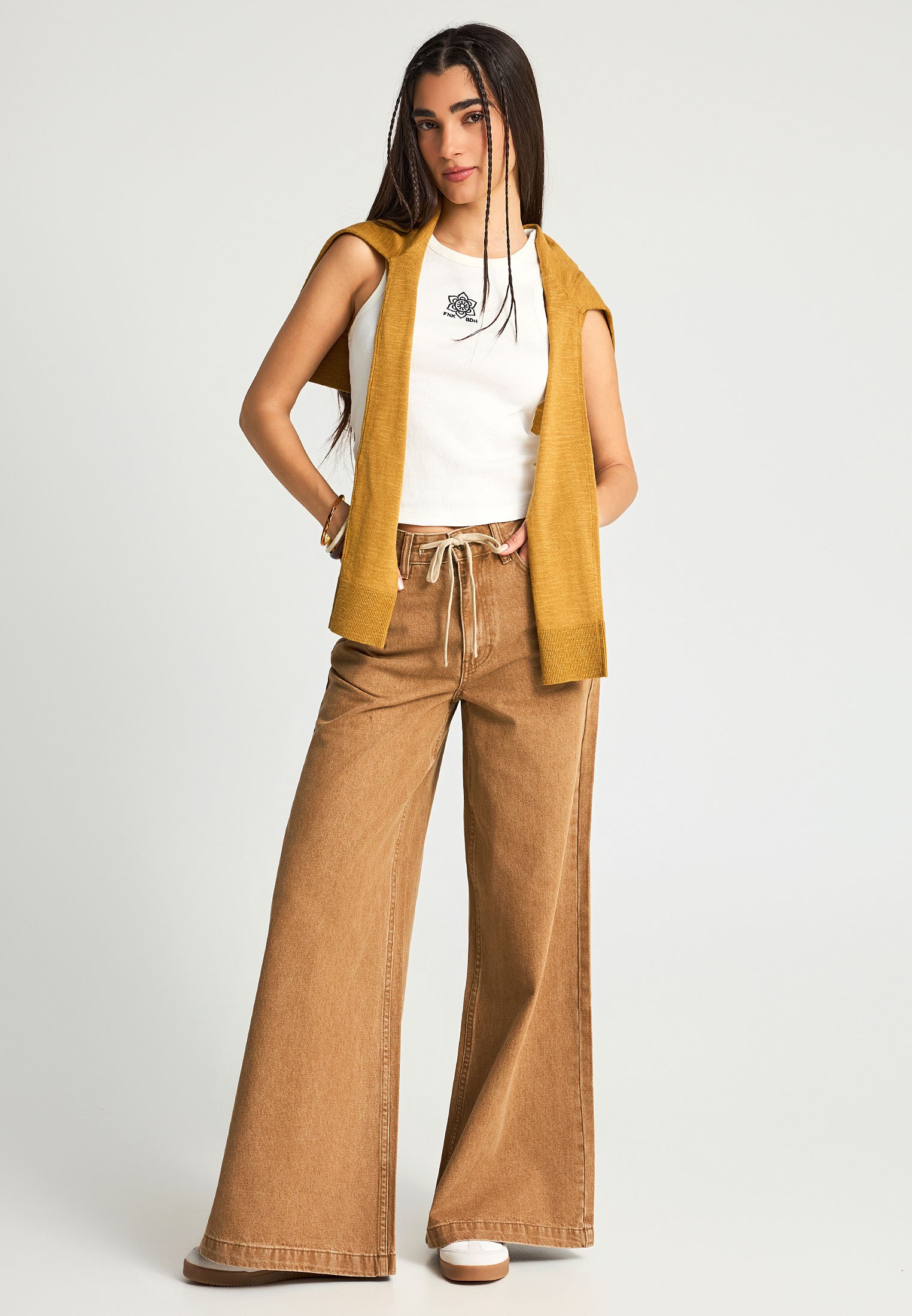 Women's Jeans Funky Buddha Brown