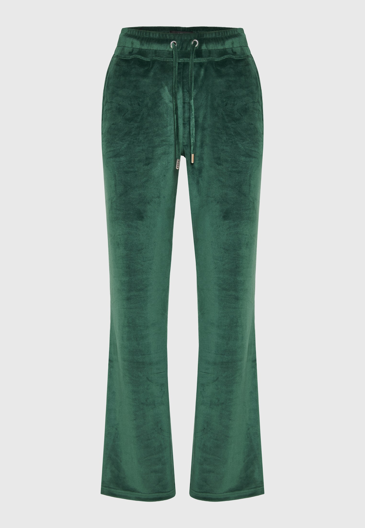 Γυναικείο βελουτέ flare fit παντελόνι φόρμας