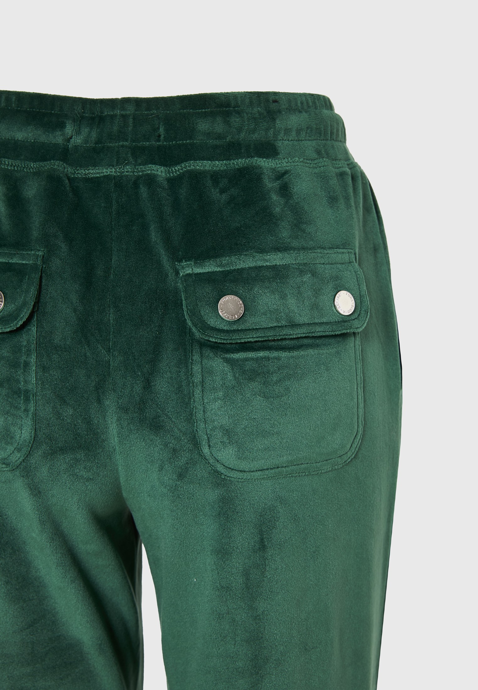Γυναικείο βελουτέ flare fit παντελόνι φόρμας