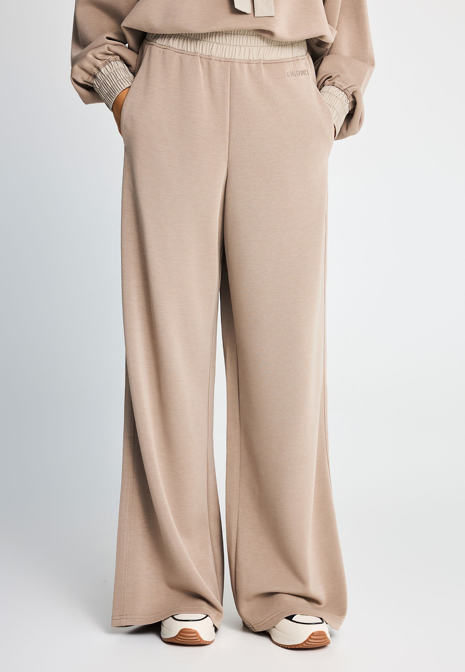Γυναικείο straight fit παντελόνι φόρμας από modal