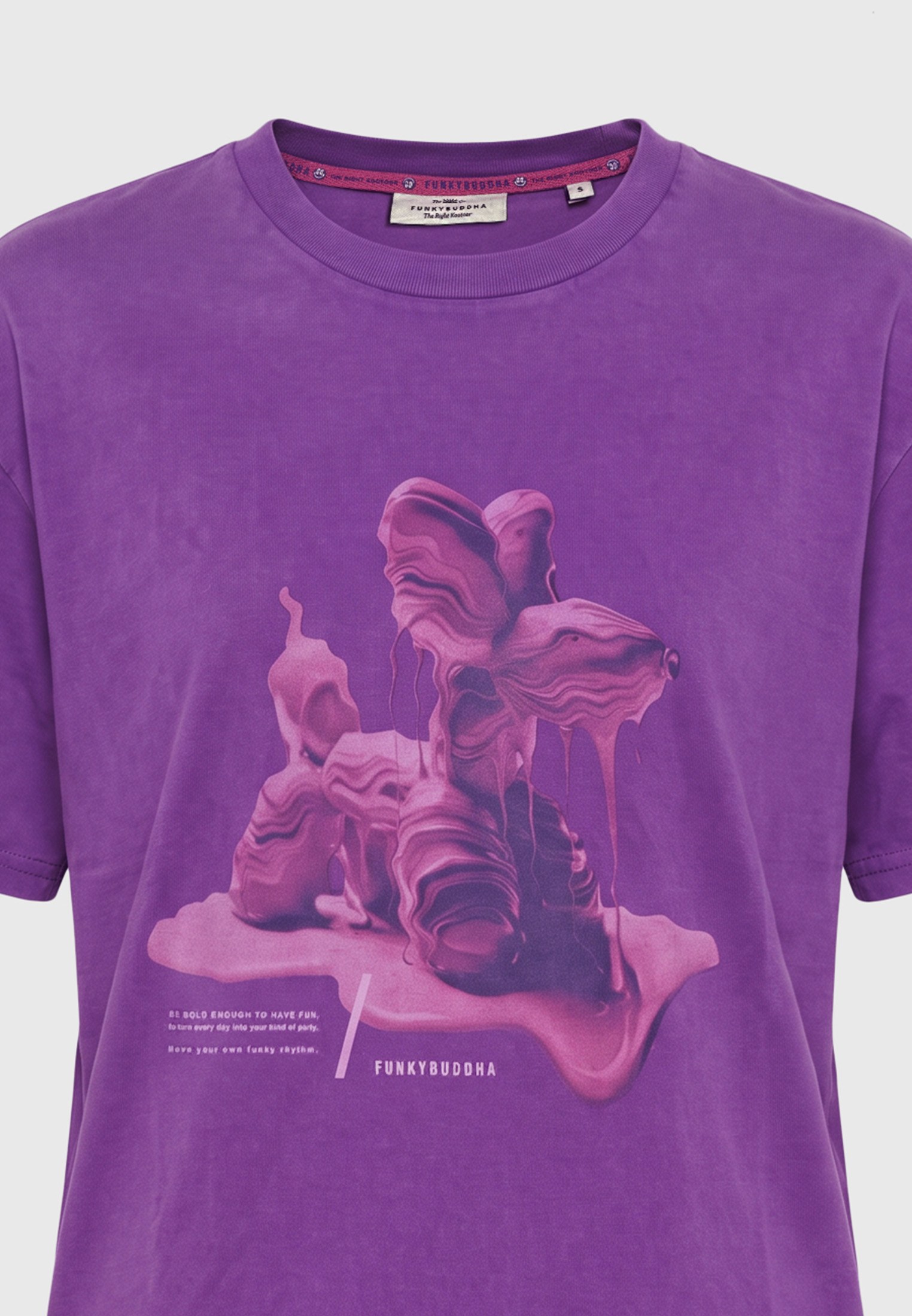 Γυναικείο loose fit t-shirt με στάμπα