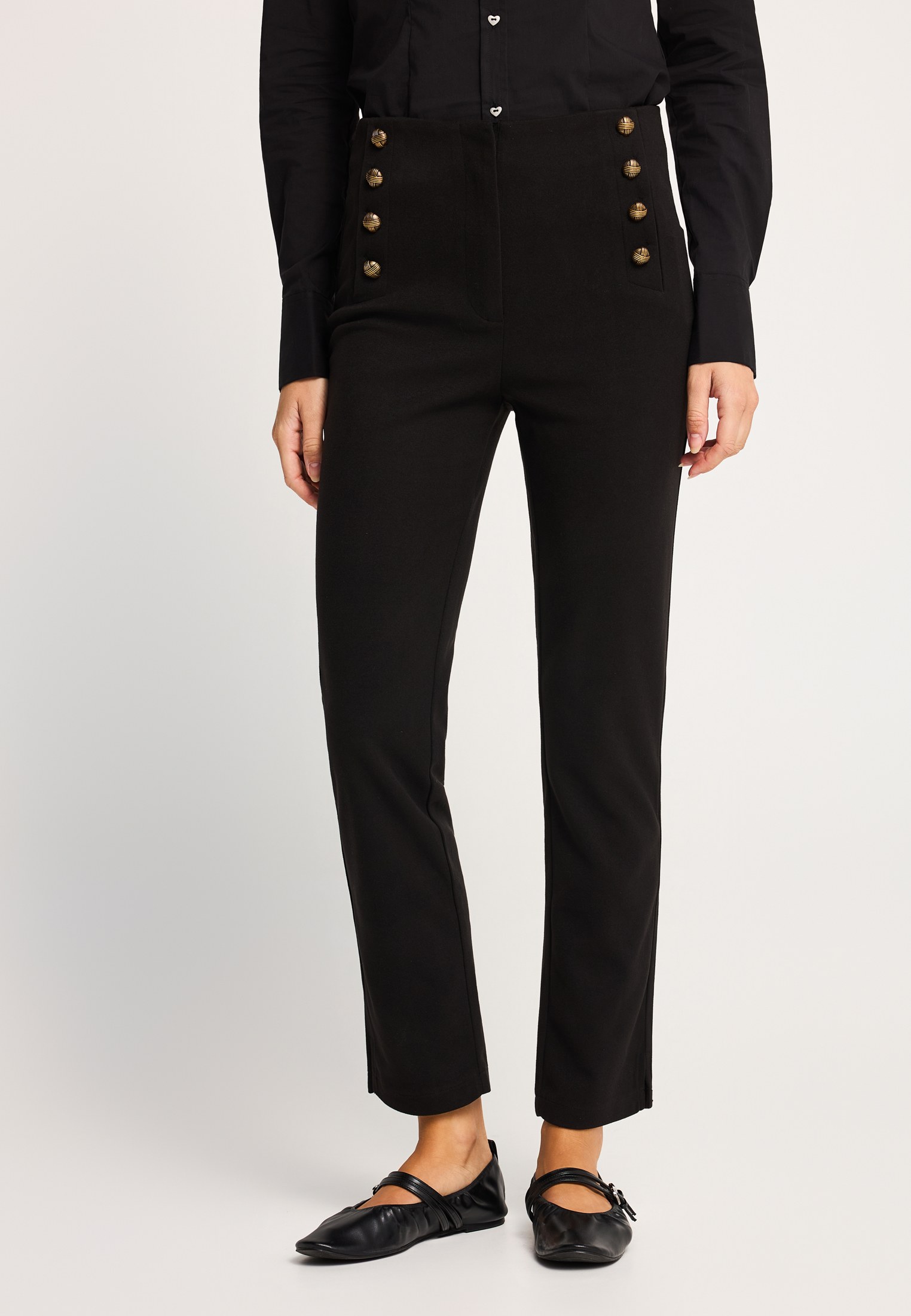Γυναικείο tailored παντελόνι σε στιλ sailor