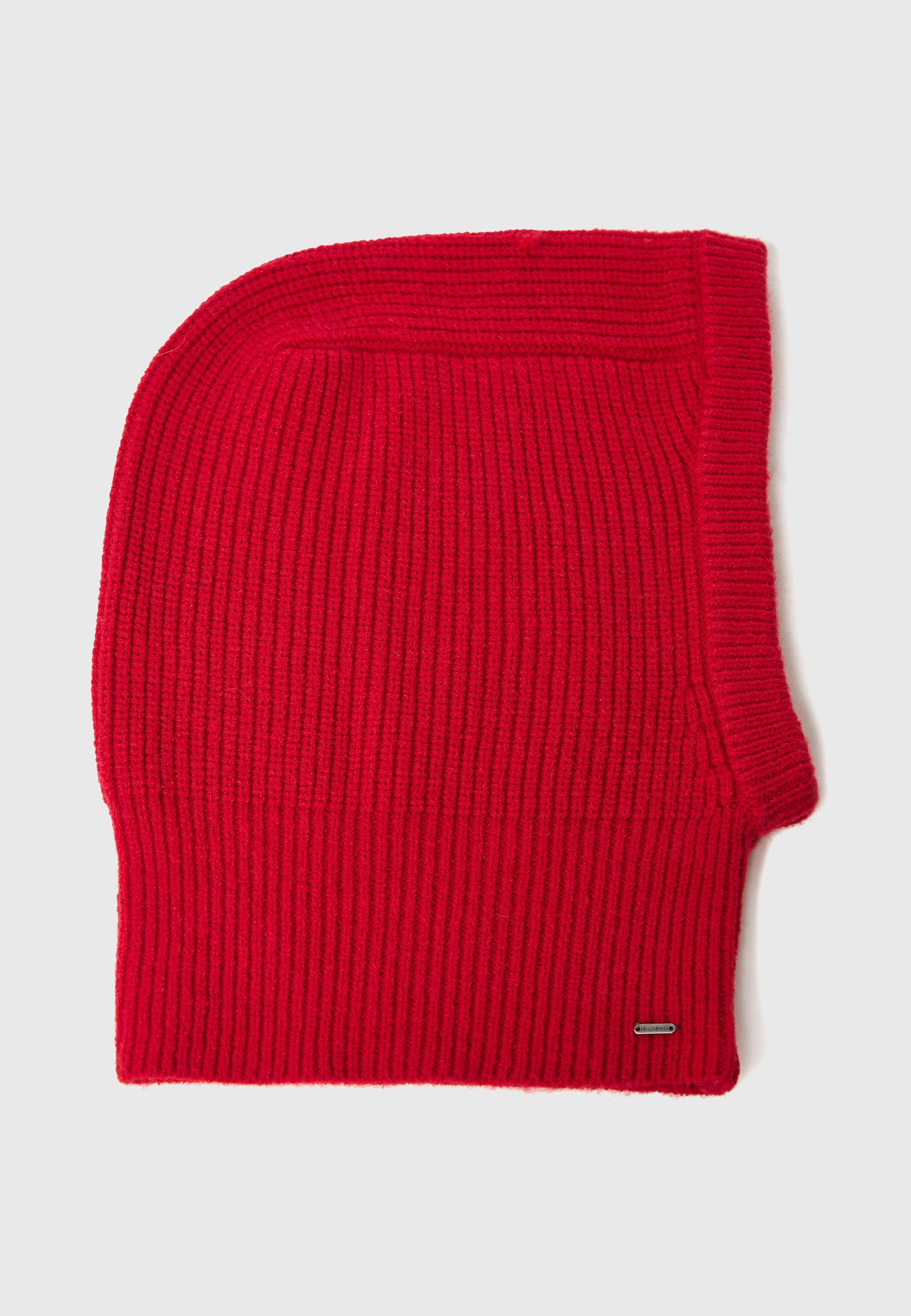 Γυναικεία πλεκτή ribbed μπαλακλάβα