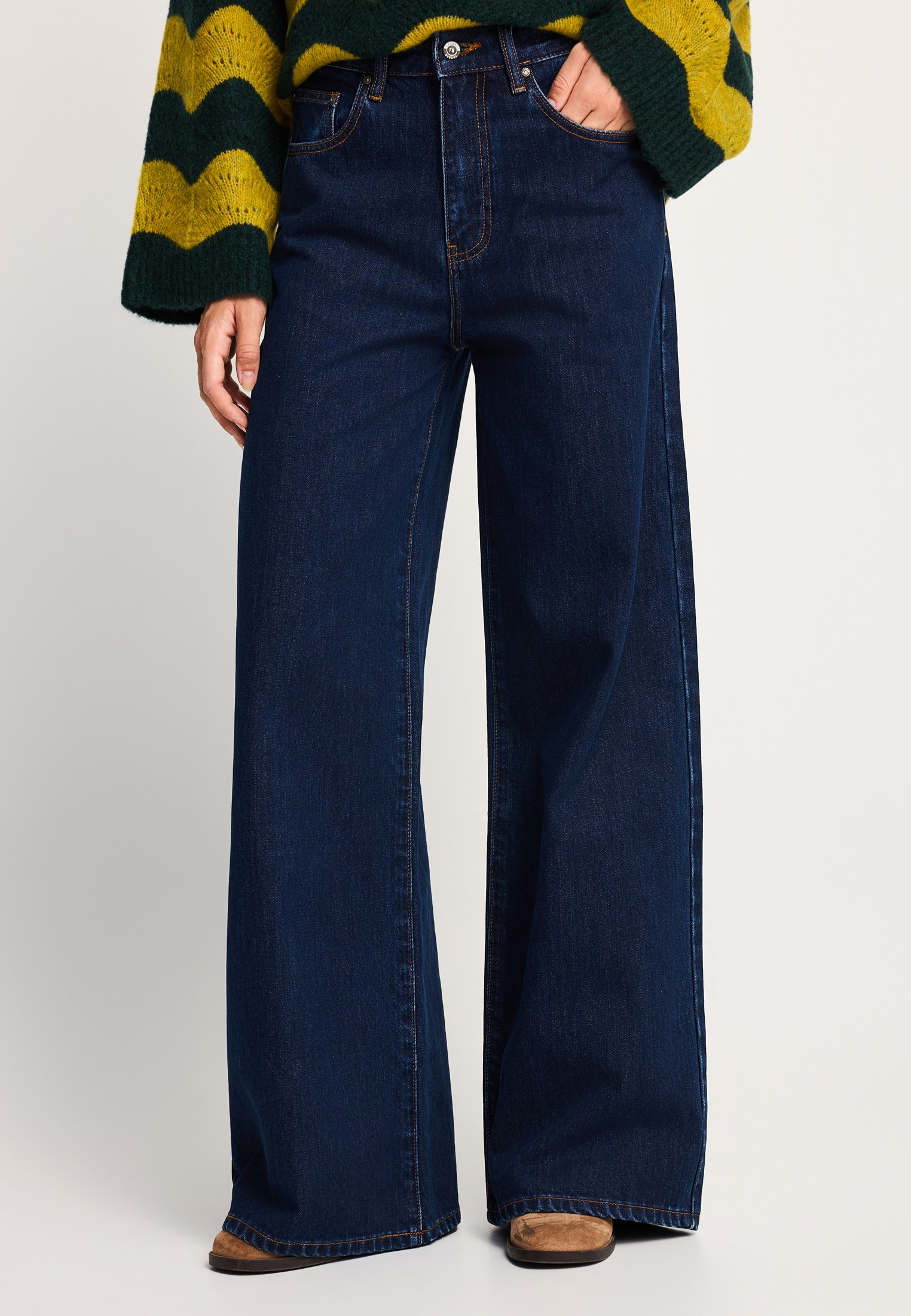 Γυναικείο wide leg παντελόνι jean