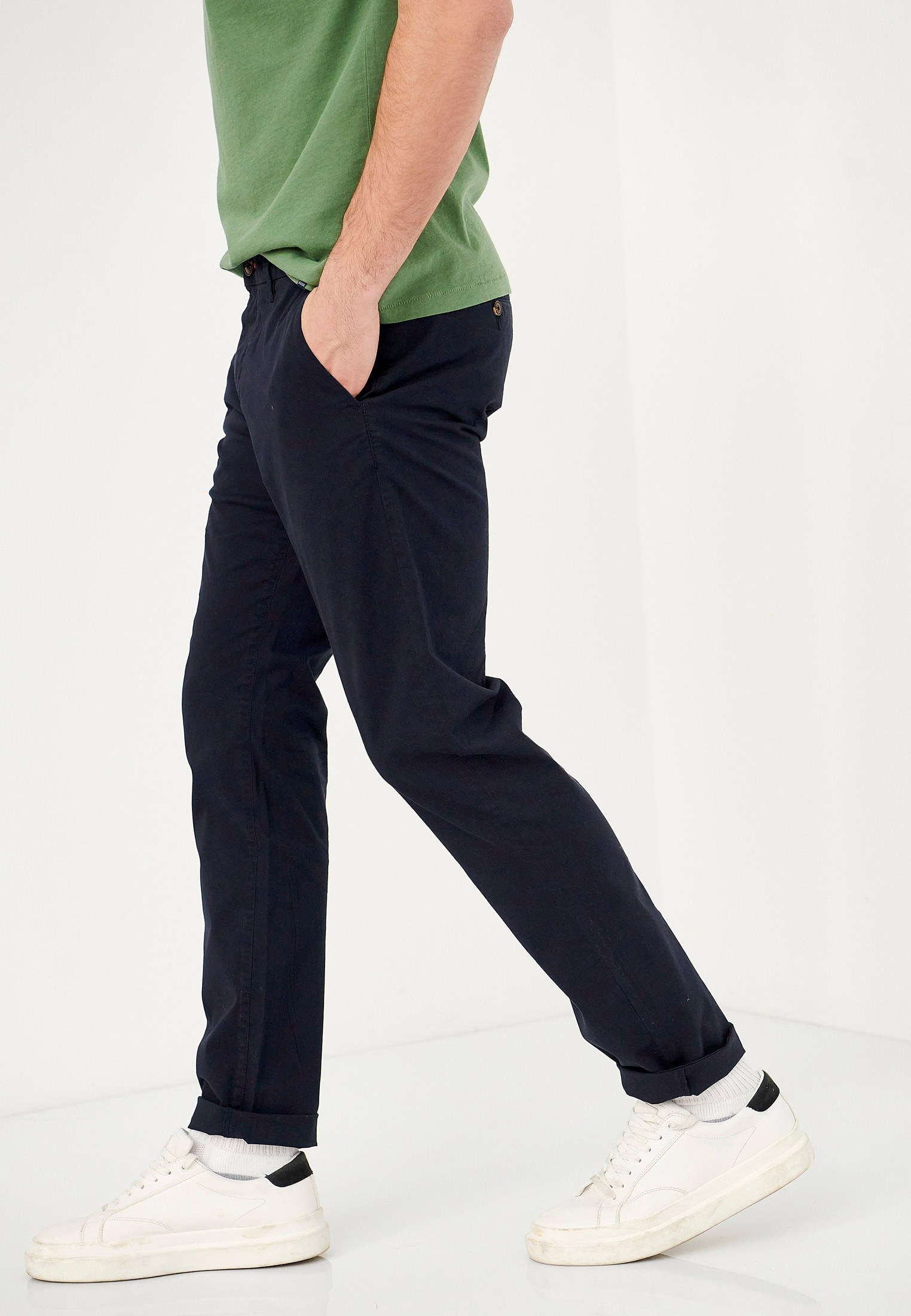 Men's Trousers Funky Buddha Navy