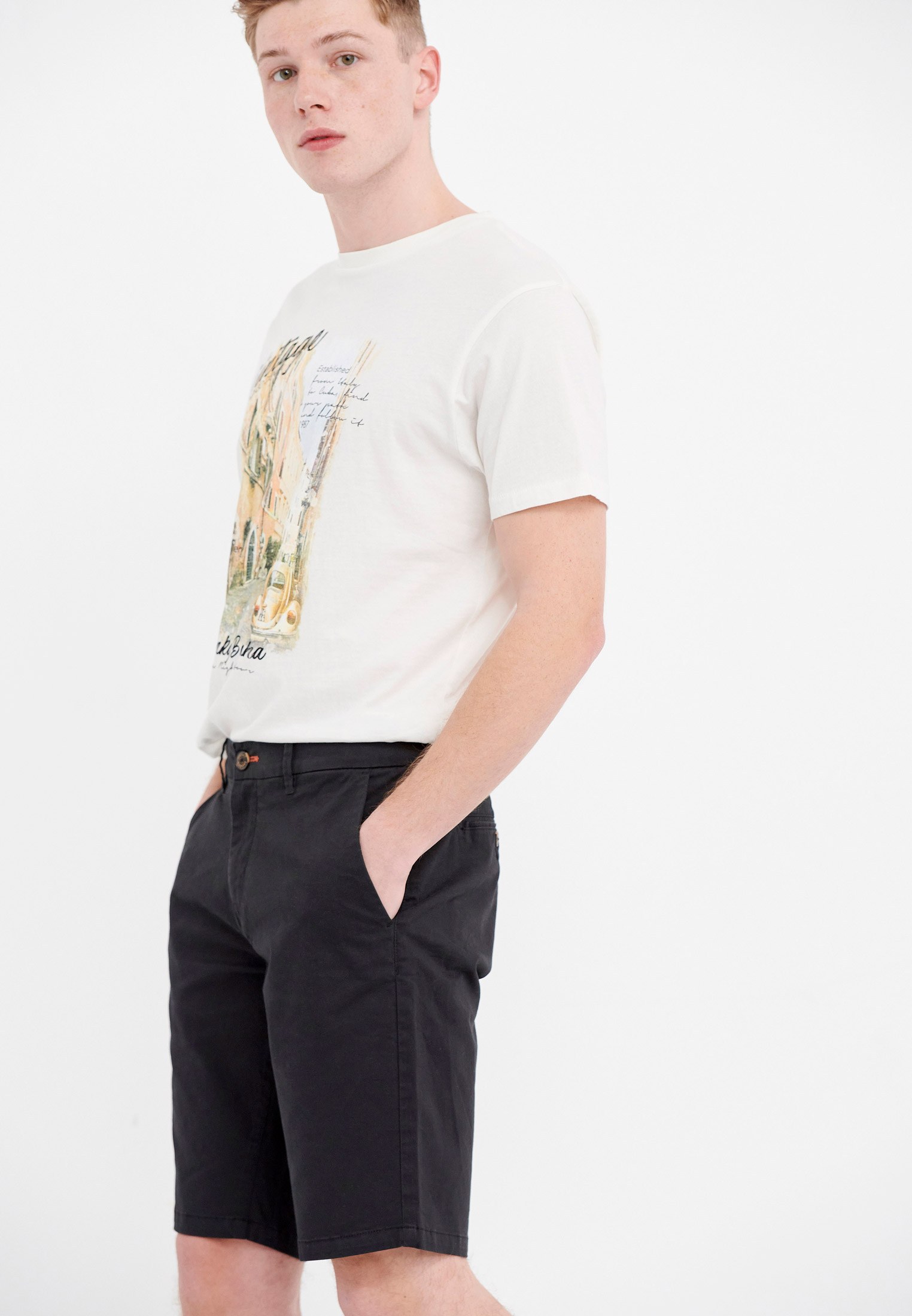 Men's Trousers Funky Buddha Black