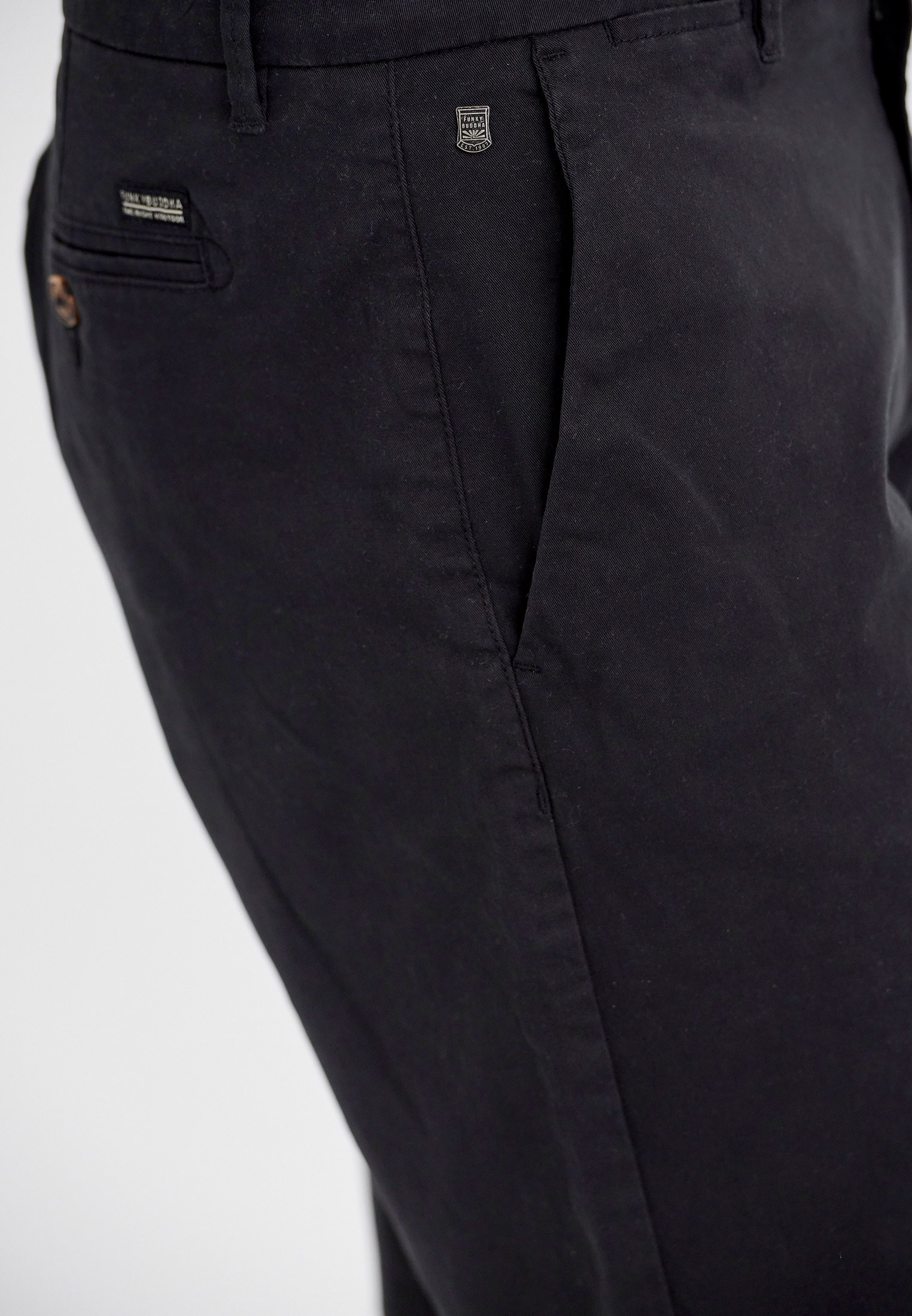 Men's Trousers Funky Buddha Black