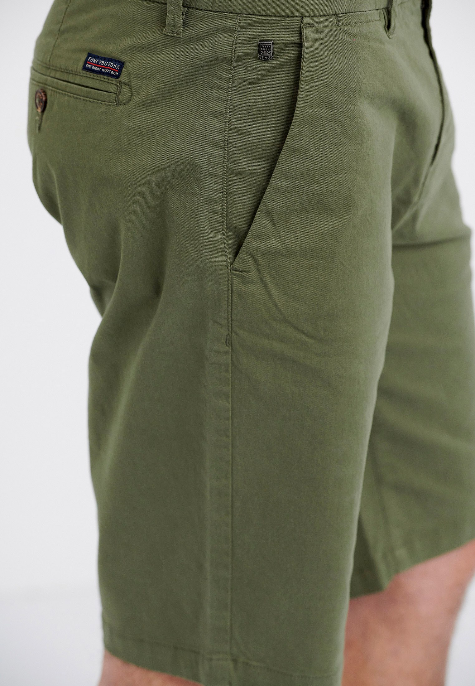 Men's Trousers Funky Buddha Green