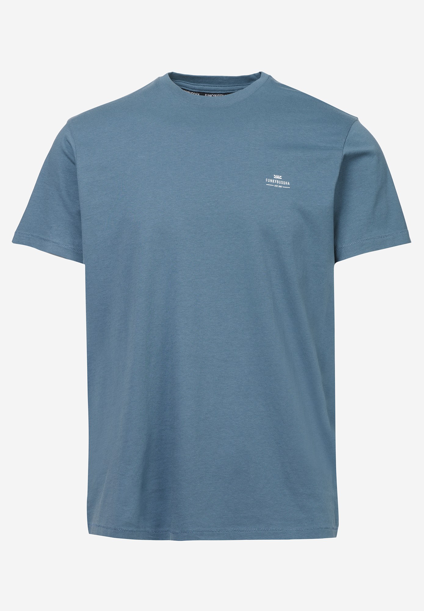 Essential t-shirt με λαιμόκοψη φωτογραφία