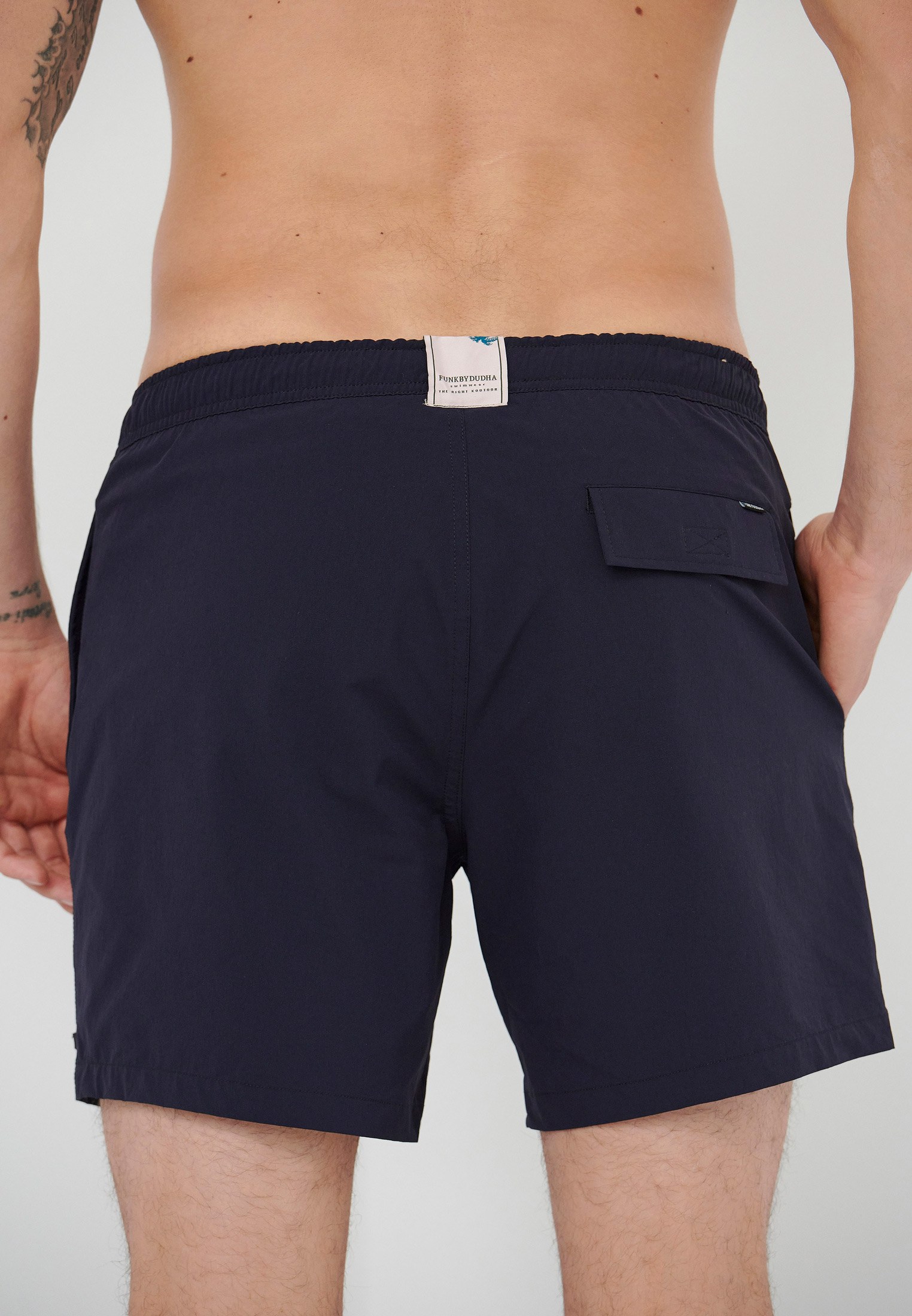 Men's Swim Shorts Funky Buddha Navy