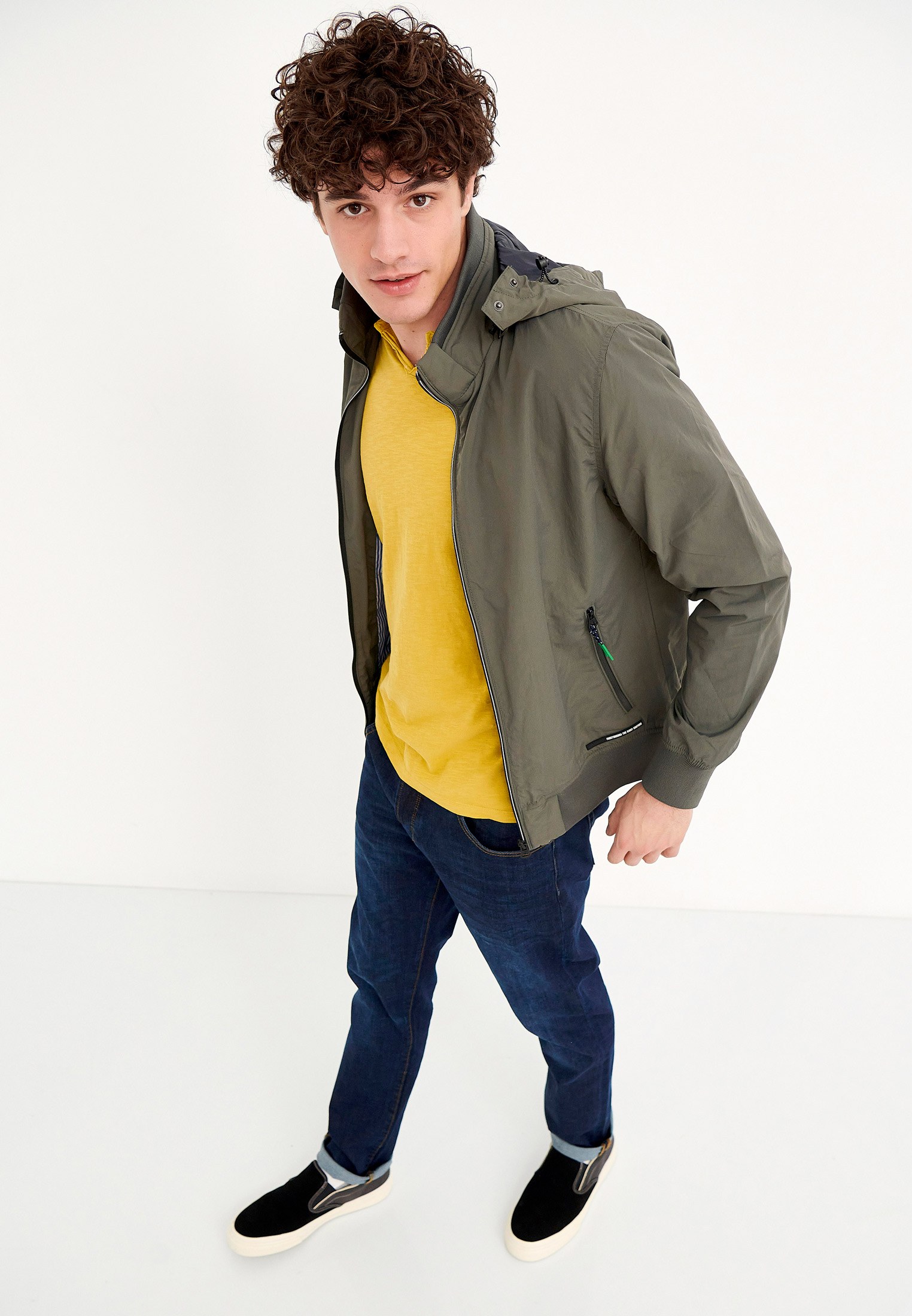 Men's Jackets Funky Buddha Gray