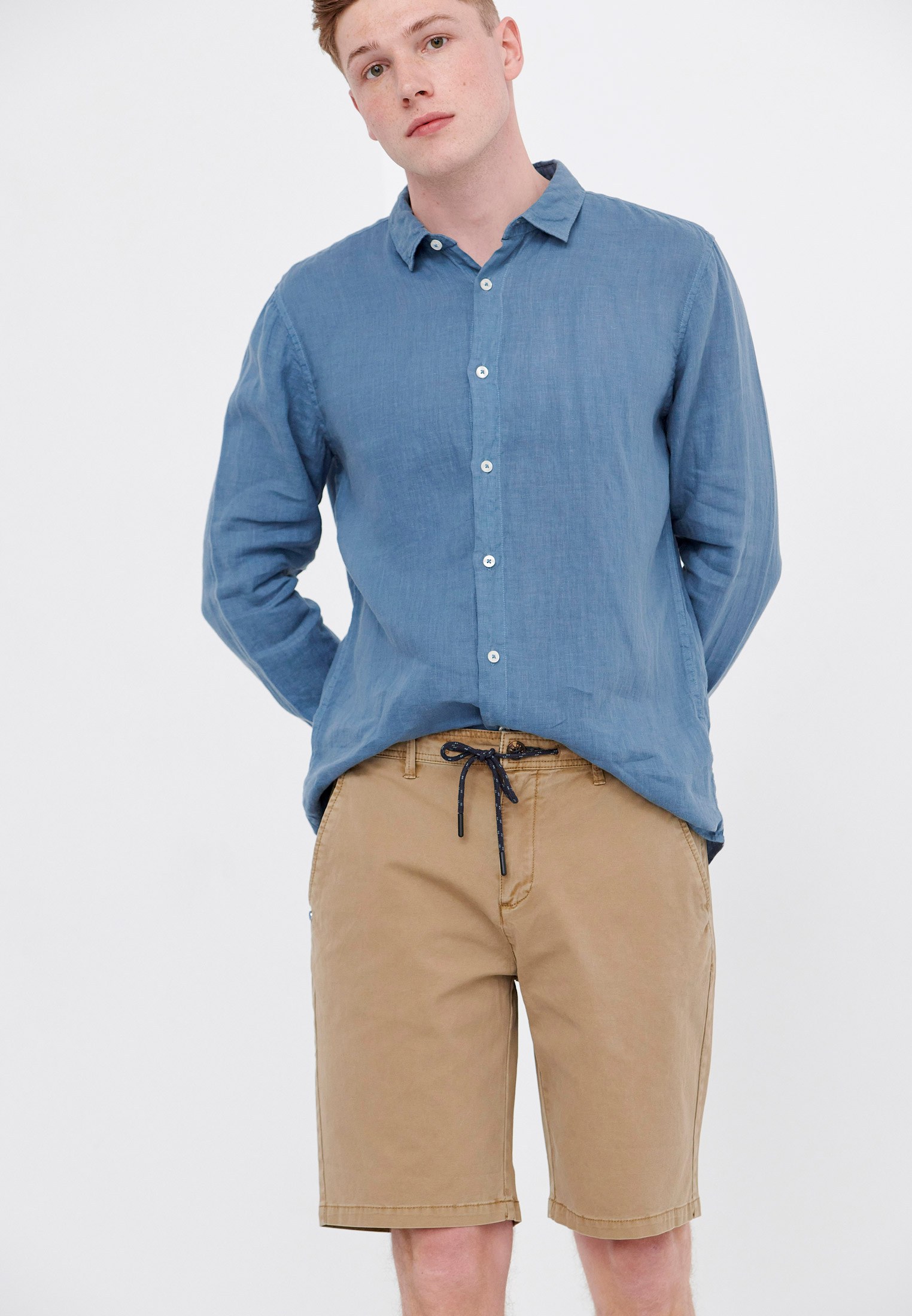 Men's Trousers Funky Buddha Beige