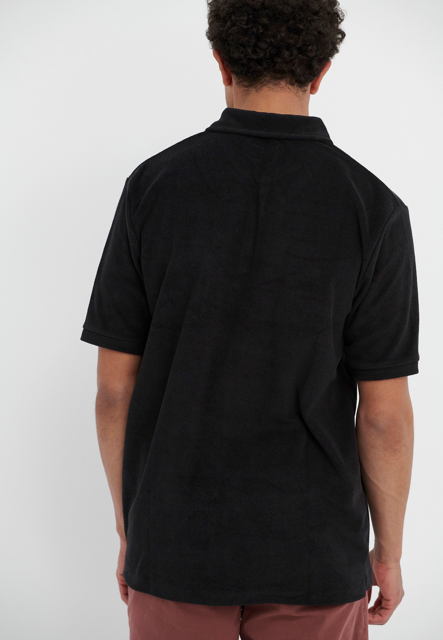 Men's Polo Shirts Funky Buddha Black