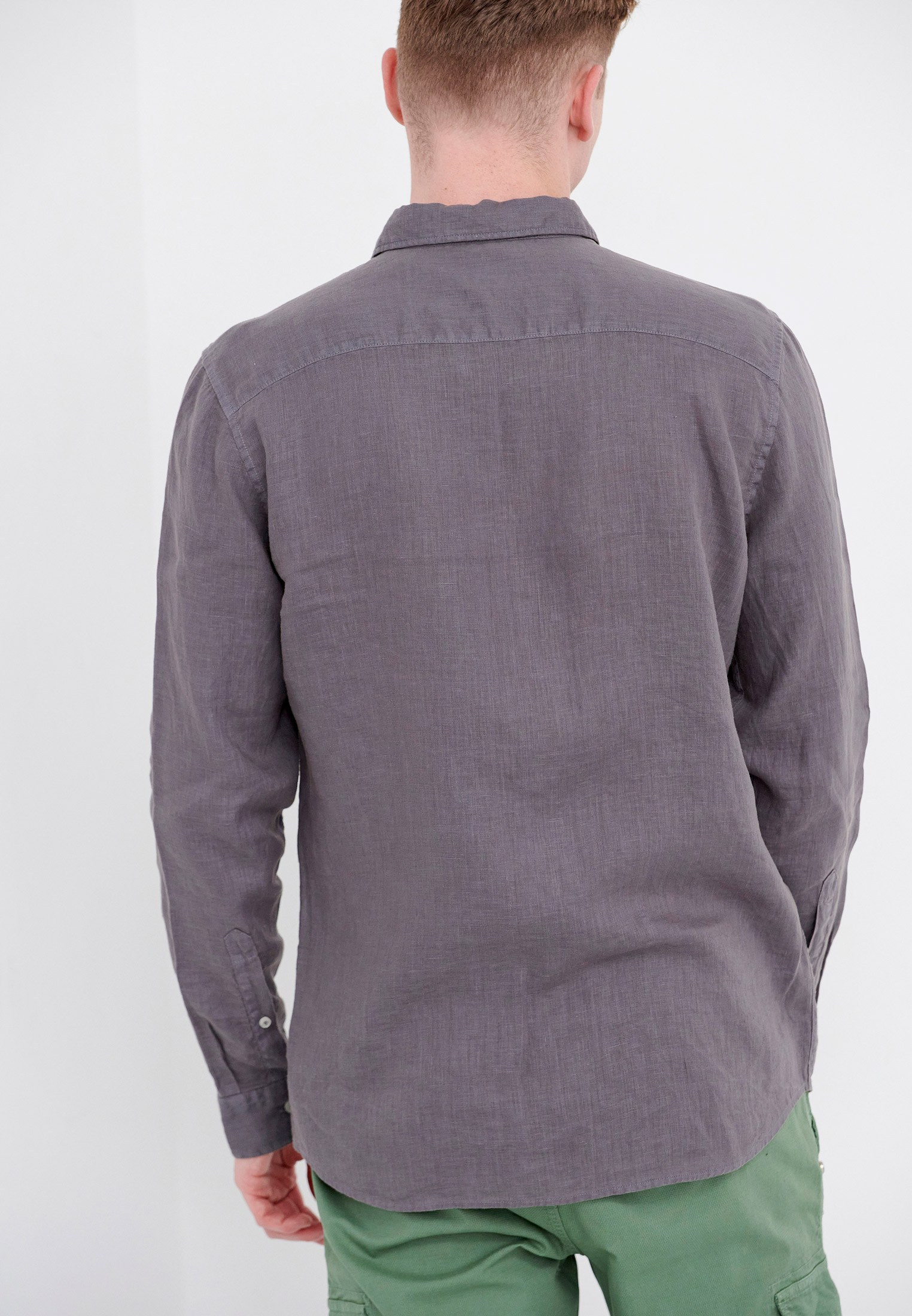 Men's Shirts Funky Buddha Gray