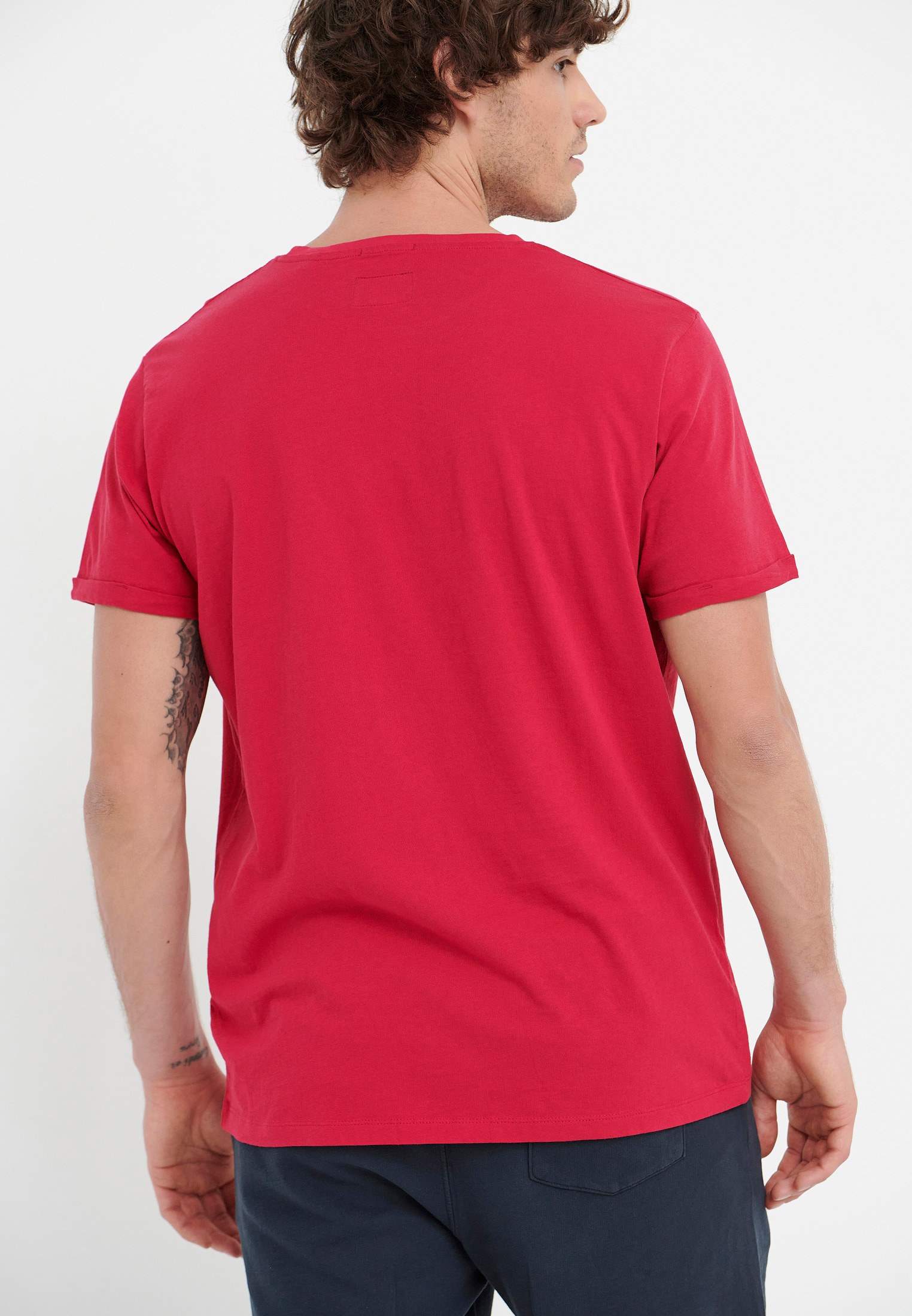 Men's T-Shirts Funky Buddha Red
