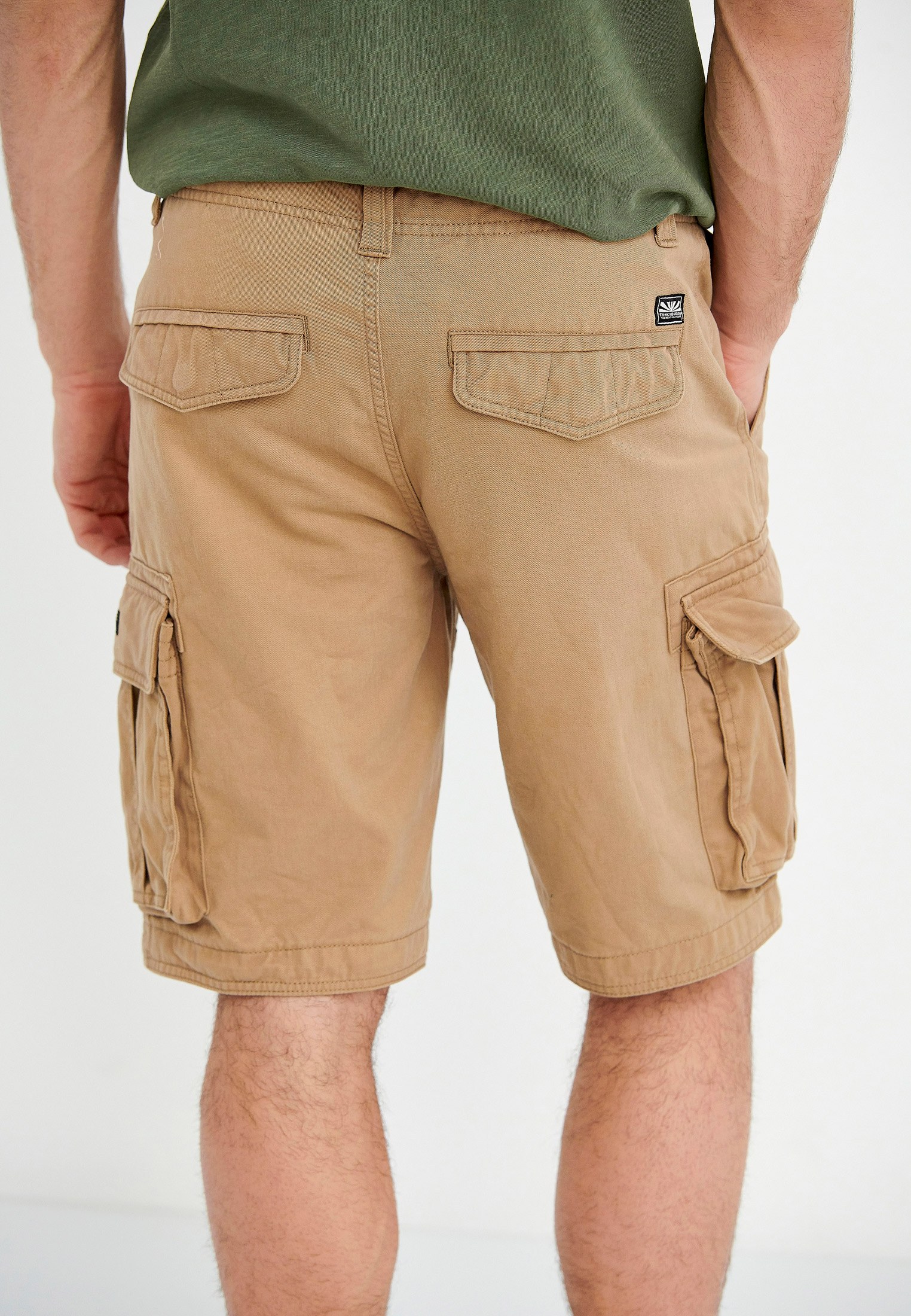 Men's Shorts Funky Buddha Beige